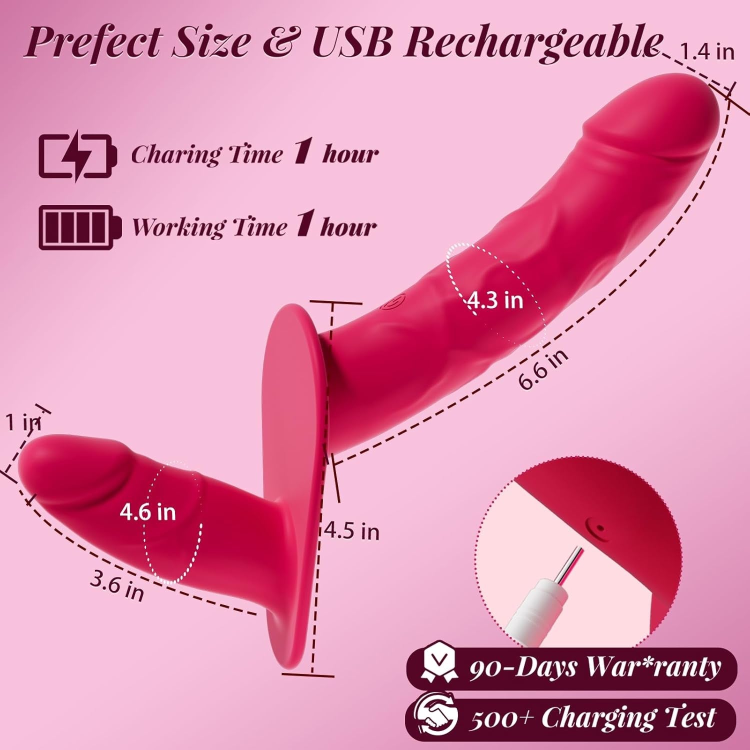 TwinPlay App-Control Vibrating Double Strap-On Dildo - Vixen | Nova Network