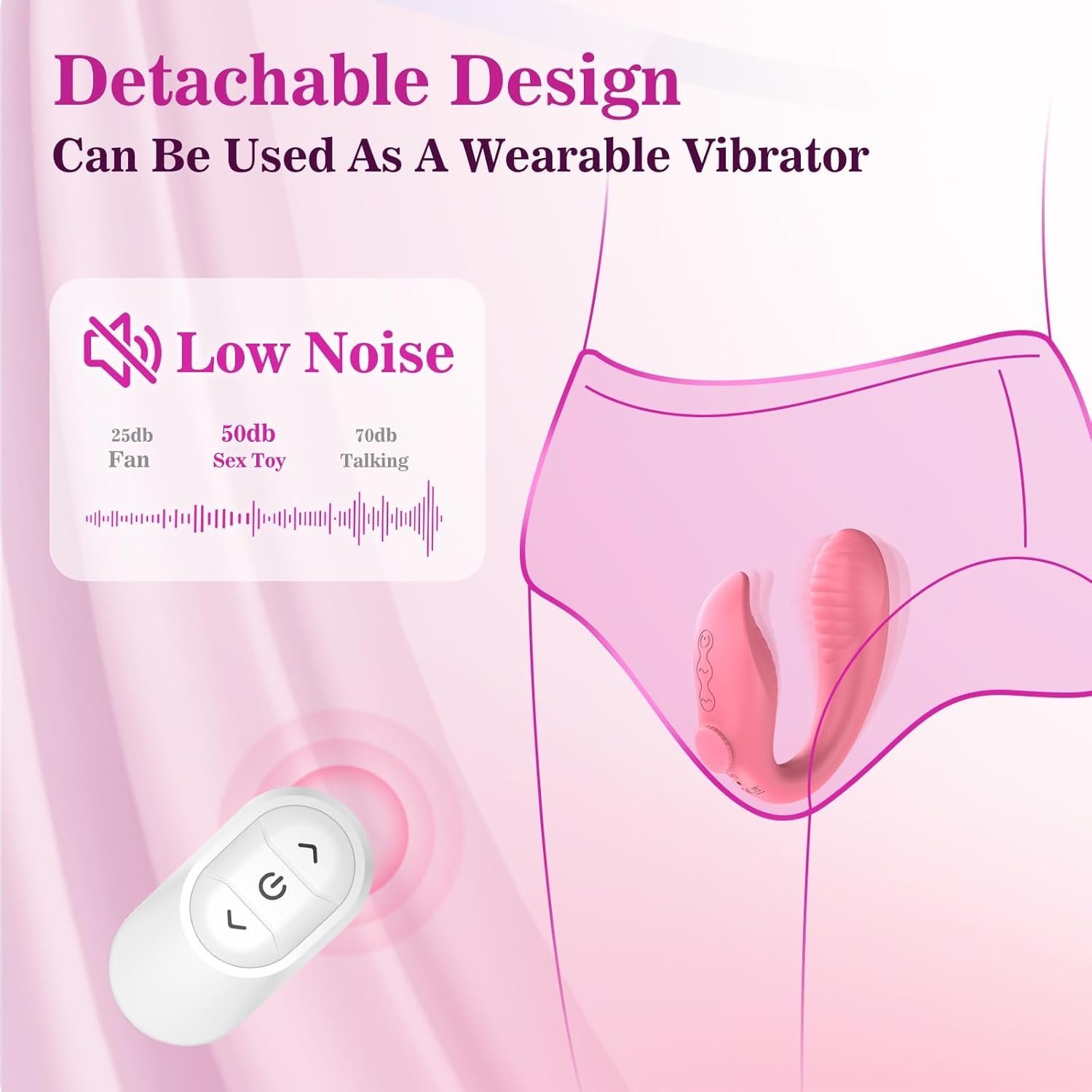 TwinRider Strapless Strap - On Vibrator - Vixen | Nova Network