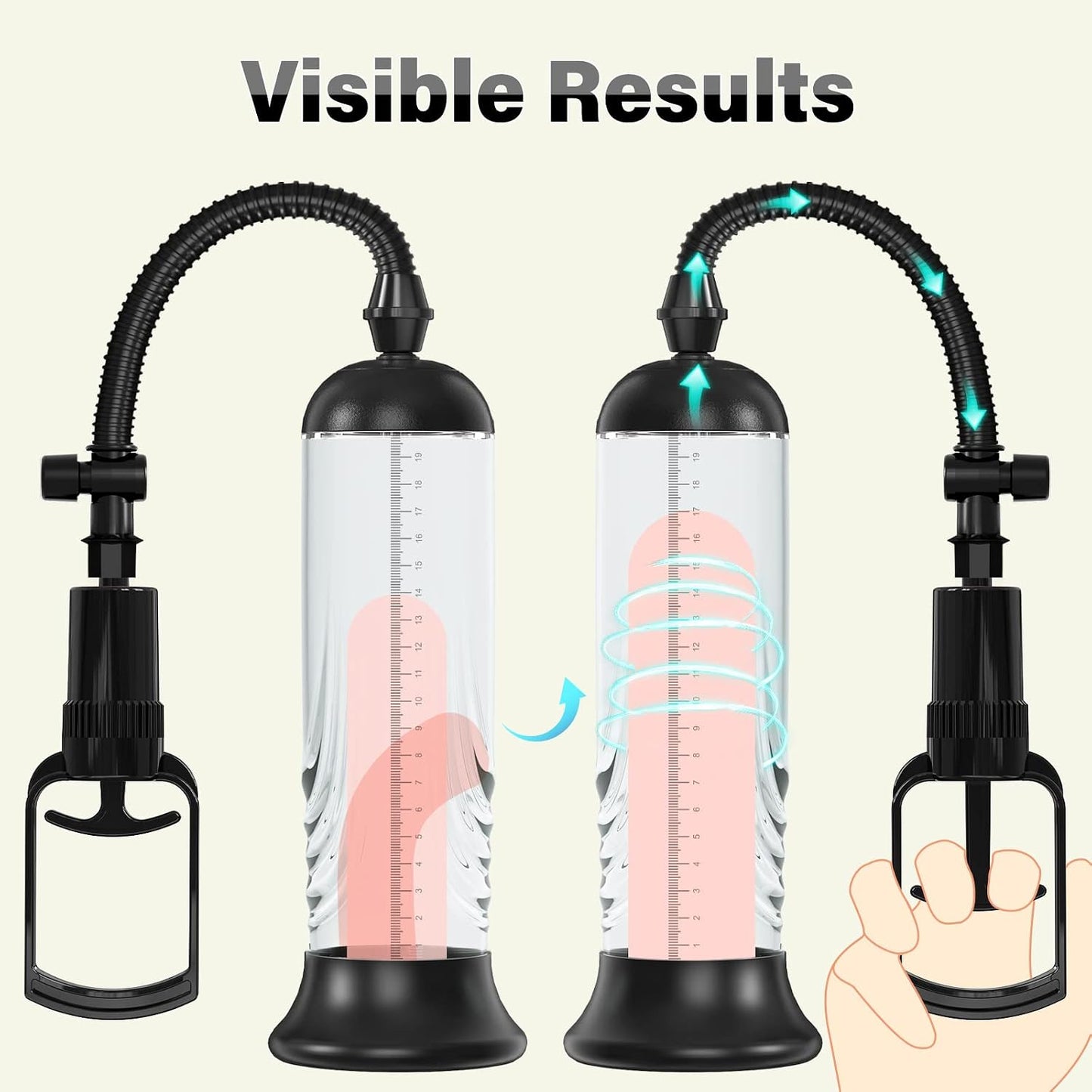 TwinVault Penis Pump & Pocket Pussy | 3 Sleeves + Lube - Vixen Adult Playroom