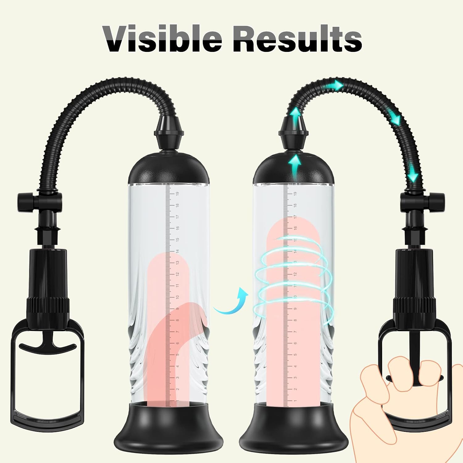 TwinVault Penis Pump & Pocket Pussy | 3 Sleeves + Lube - Vixen Adult Playroom