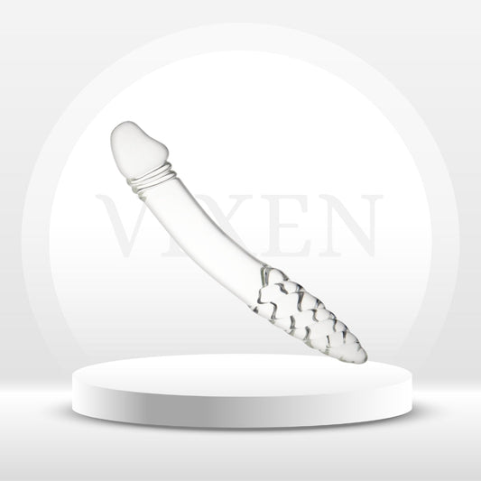 TwistLust Dual Glass Dildo - Vixen | Nova Network