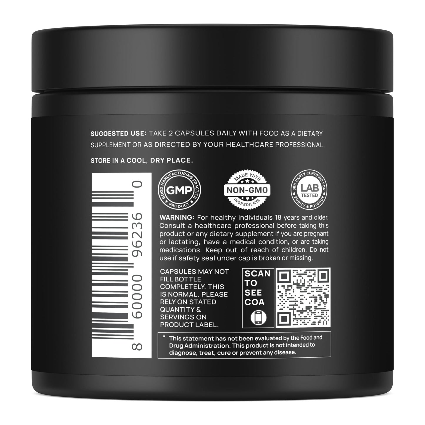 Ultra Potency Black Maca Capsules - Vixen | Nova Network