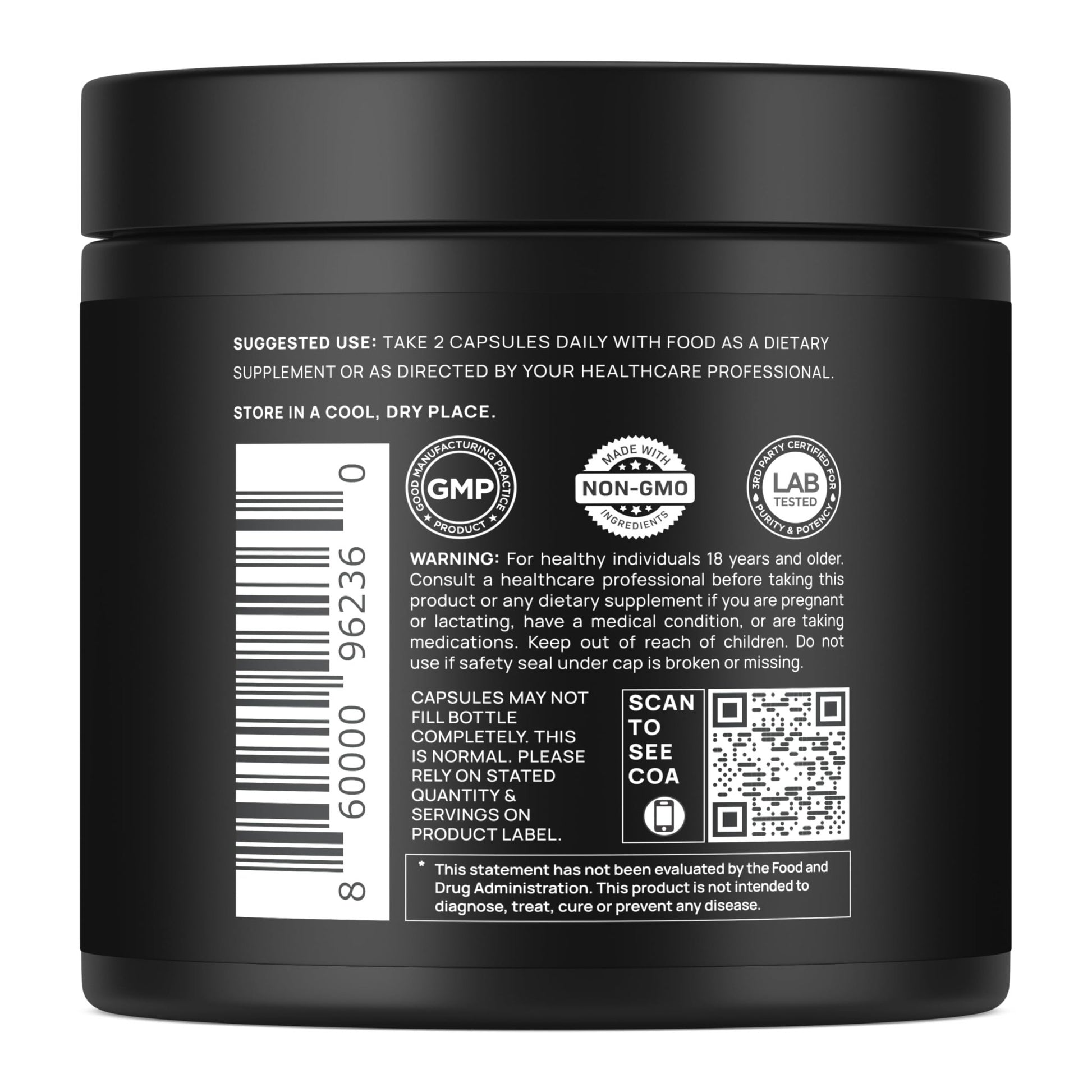 Ultra Potency Black Maca Capsules - Vixen | Nova Network