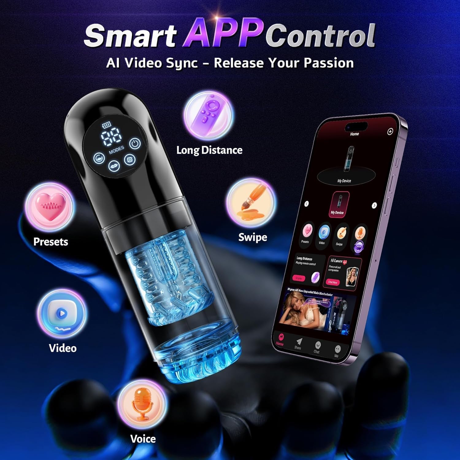 UltraSync 54X AI Power Stroker - Vixen | Nova Network