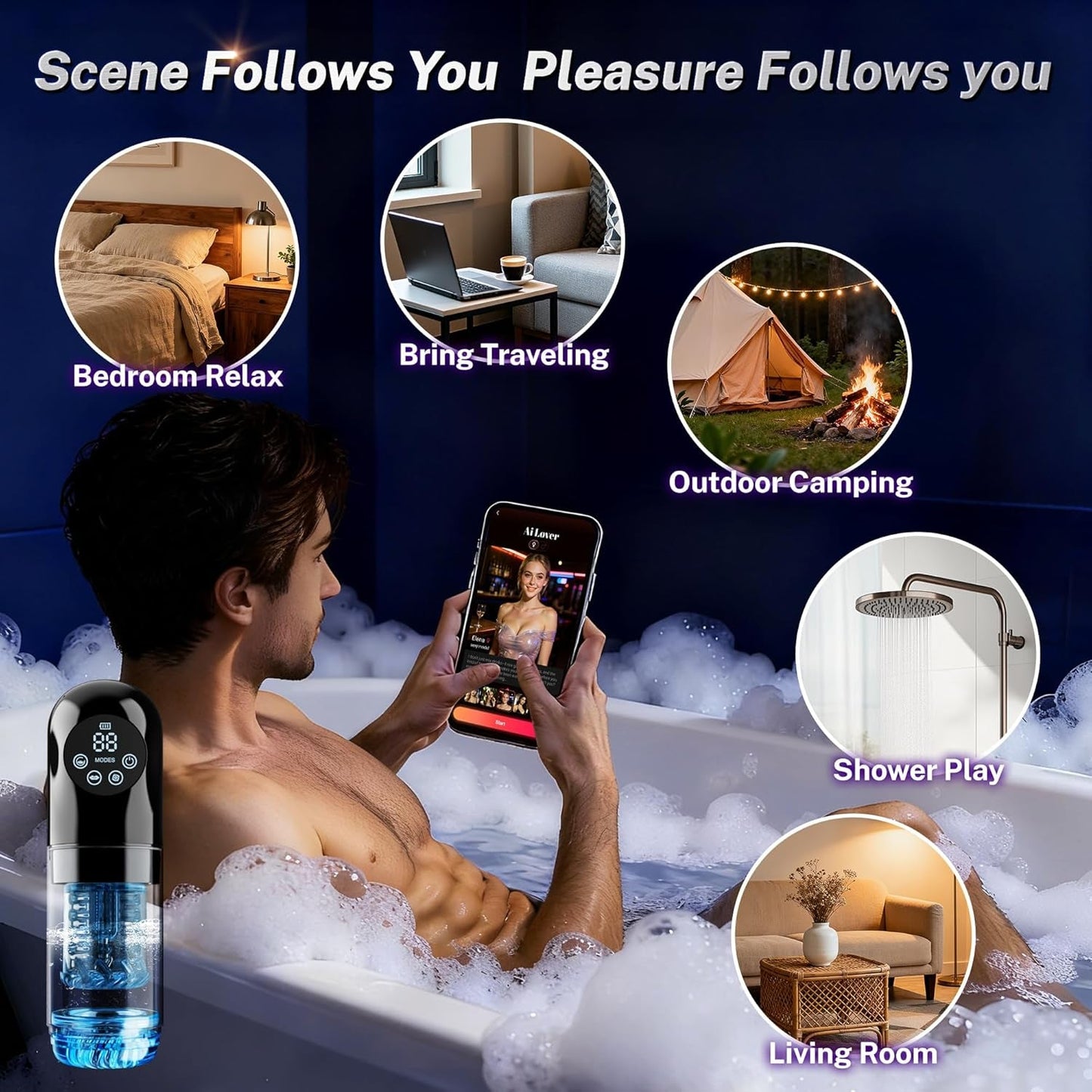 UltraSync 54X AI Power Stroker - Vixen | Nova Network