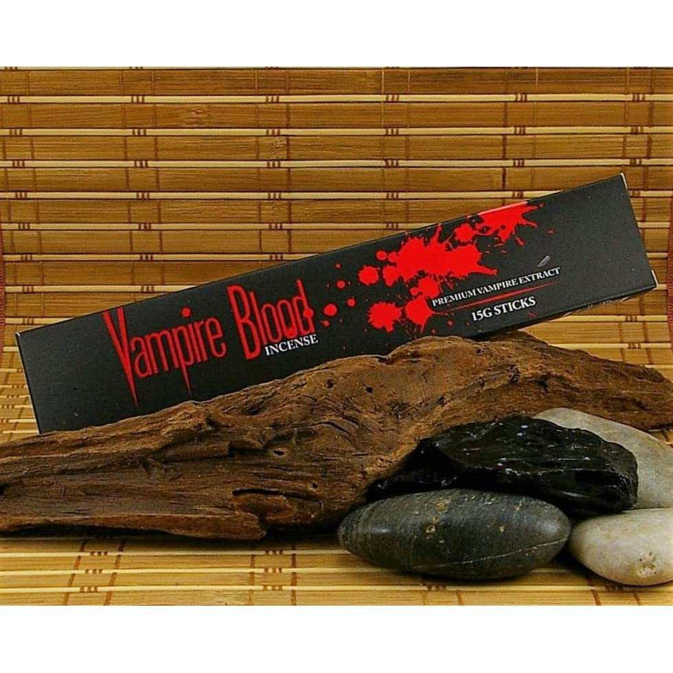 Vampire Blood Incense Sticks Agarbathi - 15g Boxes (12) - for Church,Aroma Therapy,Relaxation,Meditation & Sensual Therapy - Vixen | Nova Network
