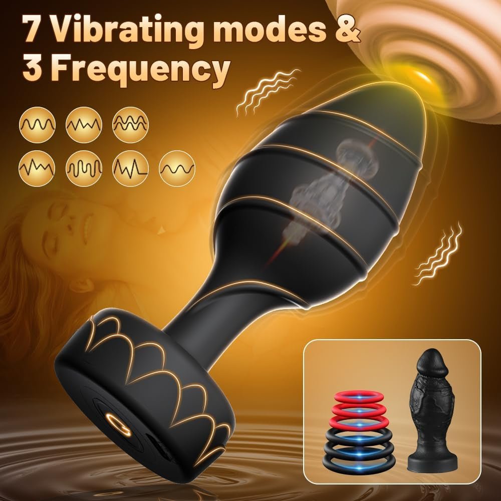 Vanguard Couples Anal Plug & Cock Ring Set - Vixen | Nova Network