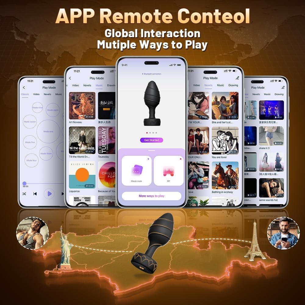Vanguard Couples Anal Plug & Cock Ring Set - Vixen | Nova Network