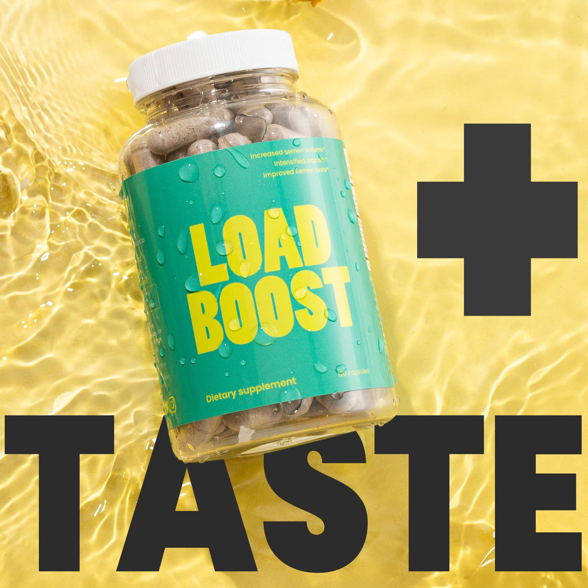 VB Health Load Boost® Semen Volume Booster for Men - Daily Men's Semen Health & Fertility Supplement - Lecithin, Pygeum, L-Citrulline, Zinc, Copper & Bromelain - 120 Capsules (1 Month Supply) - Vixen Adult Playroom