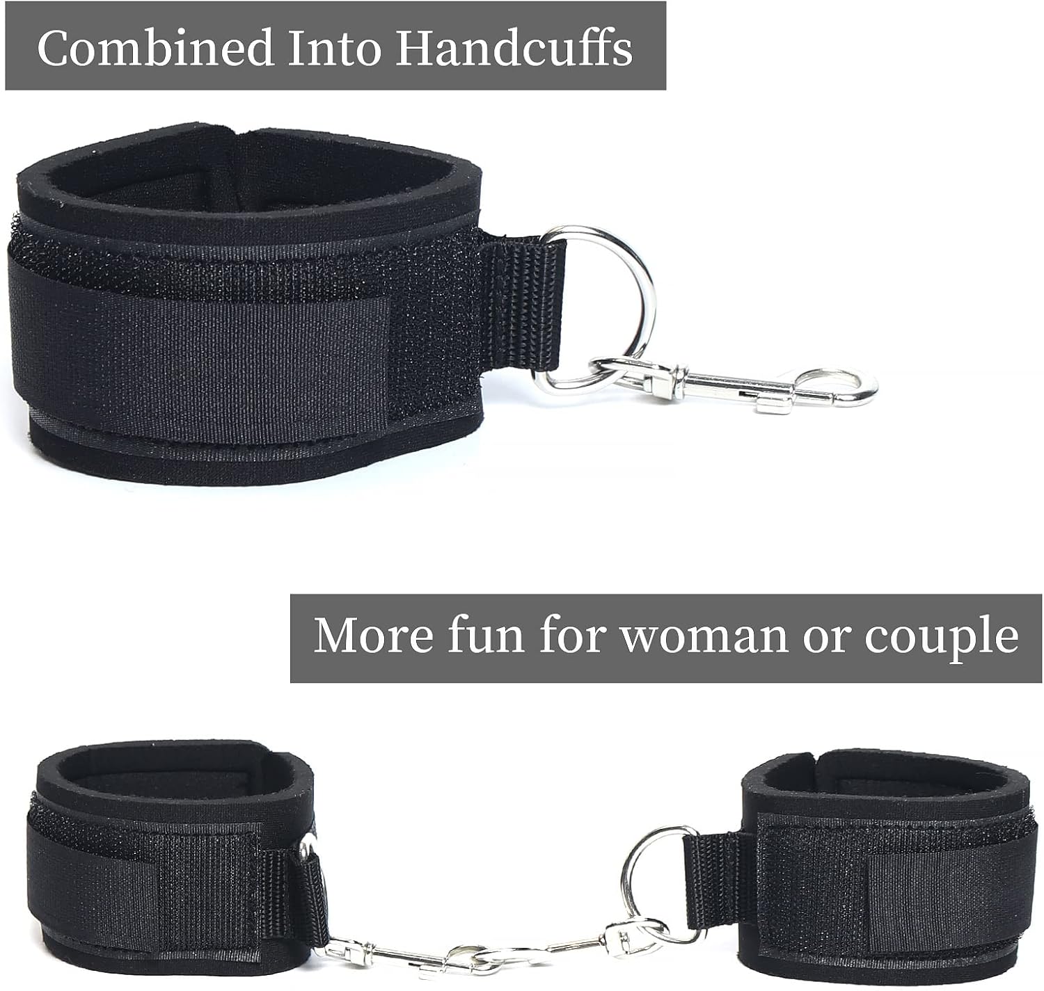 VelcroBond Adjustable Bondage Straps with Padding - Vixen | Nova Network