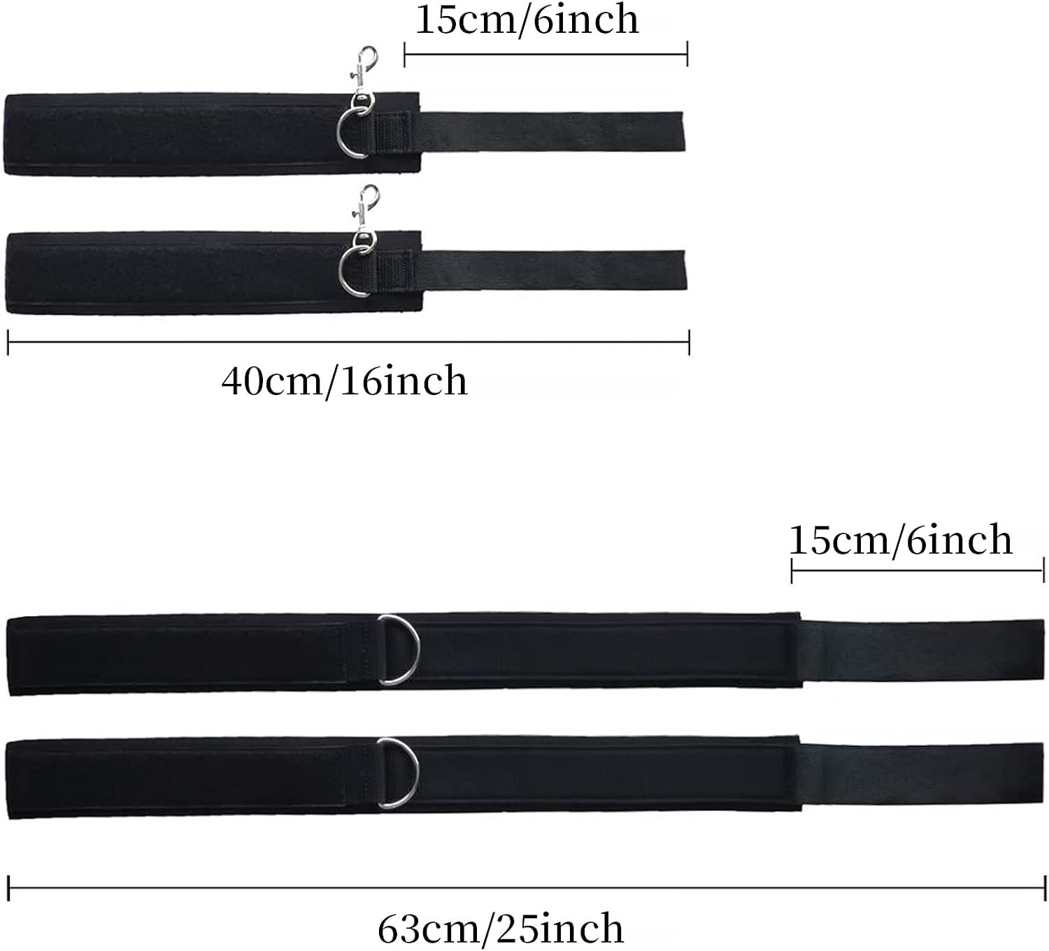 VelcroBond Adjustable Bondage Straps with Padding - Vixen | Nova Network