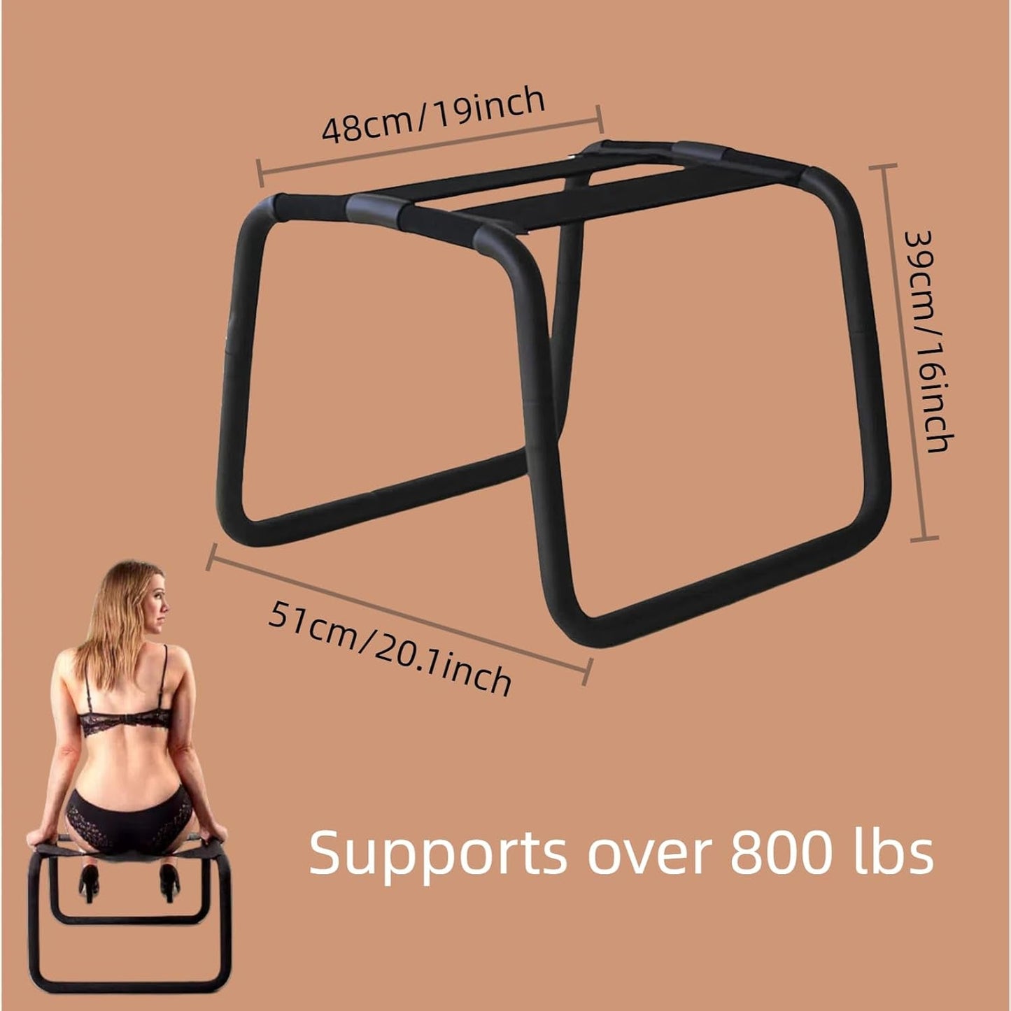 VeloraMotion Intimacy Support Stool - Vixen | Nova Network