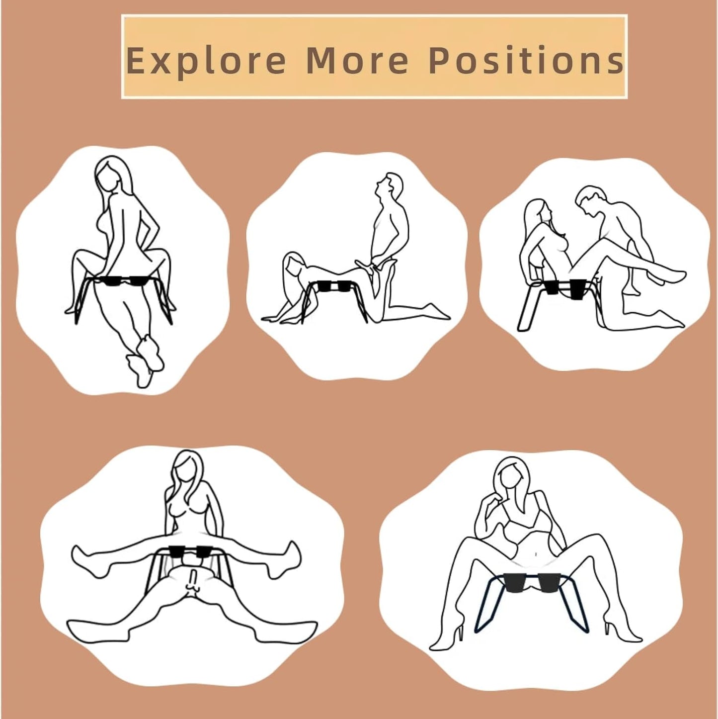 VeloraMotion Intimacy Support Stool - Vixen | Nova Network
