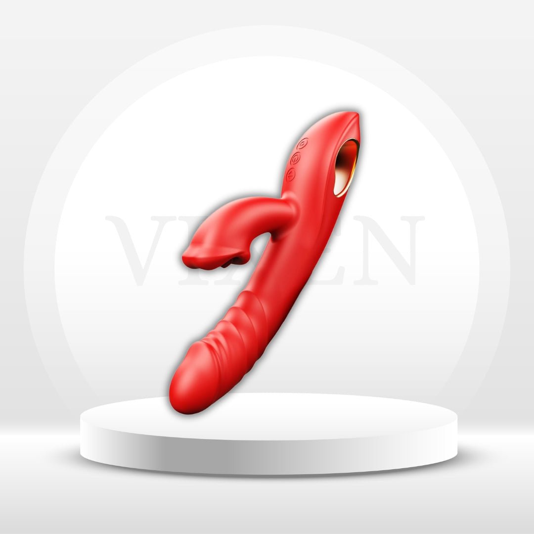 VeloraSync 4X Fusion Thrusting & Licking Vibrator - Vixen | Nova Network