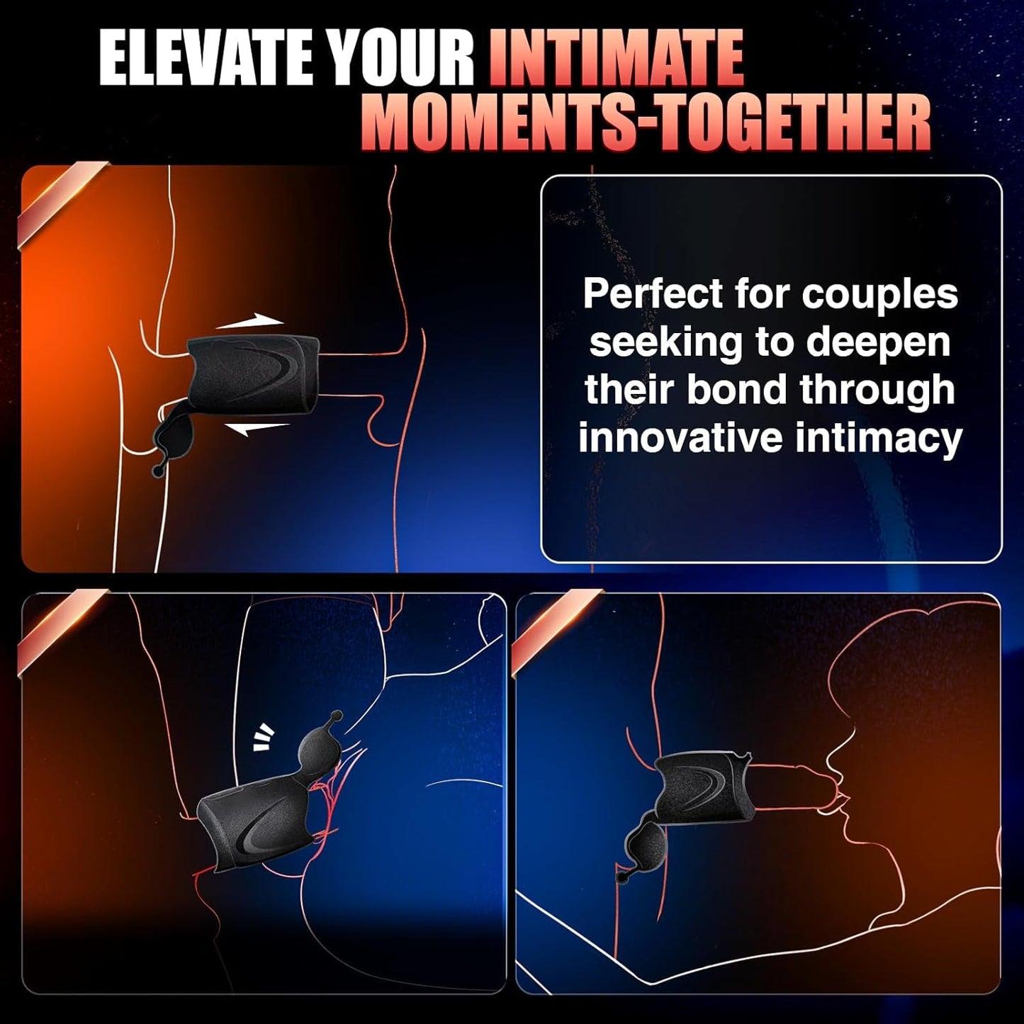 VeltrixSync Multi-Stimulation AI App Male Stroker - Vixen | Nova Network