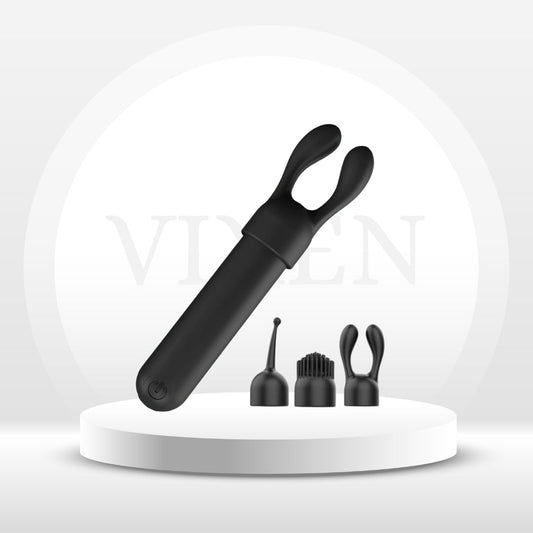 VelvaPulse Interchangeable - Head Bullet Vibrator - Vixen | Nova Network