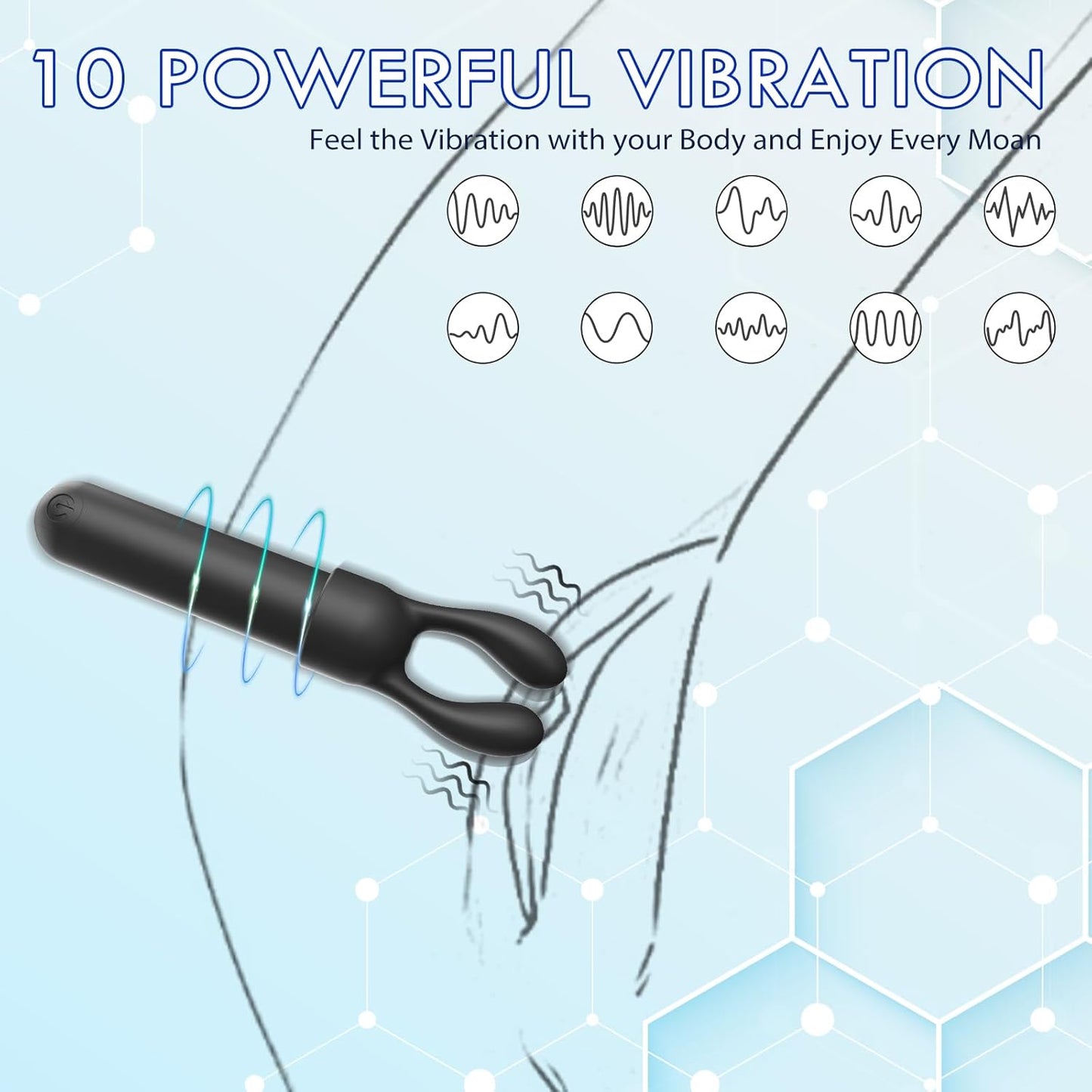 VelvaPulse Interchangeable - Head Bullet Vibrator - Vixen | Nova Network