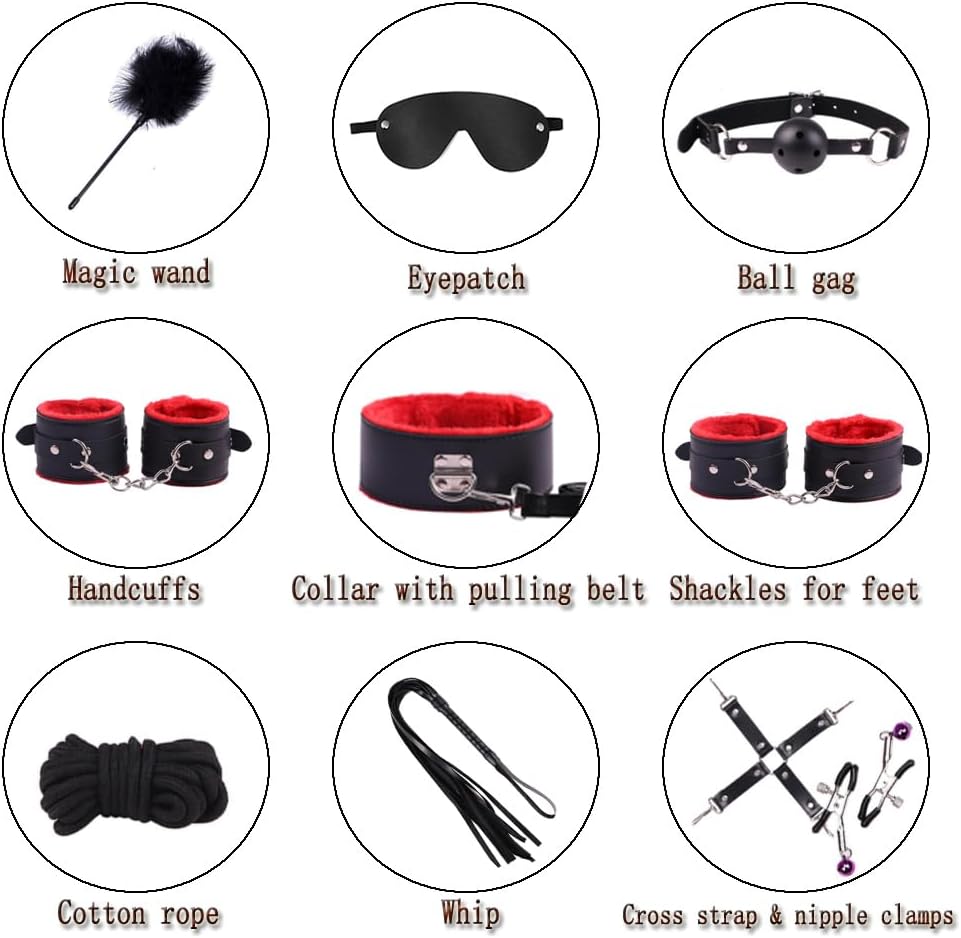 VelvetBond Power Play BDSM Set - Vixen | Nova Network