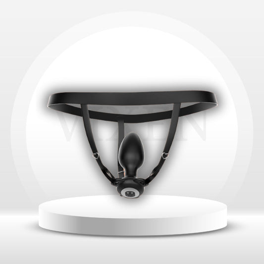 VelvetBound App Control Wearable Vibrating Butt Plug - Vixen Adult Playroom