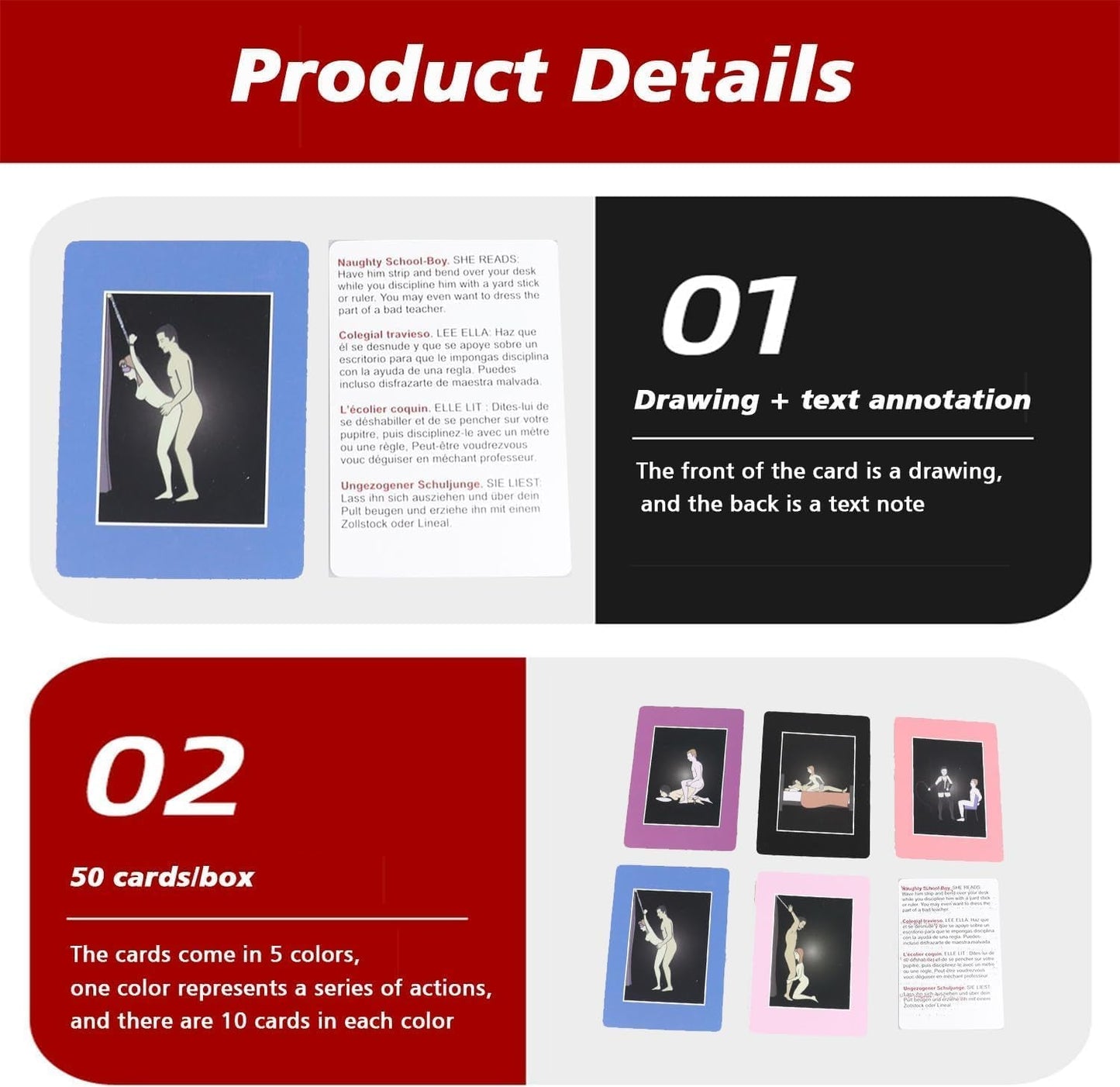 VelvetDare BDSM Sex Position Cards - Vixen | Nova Network