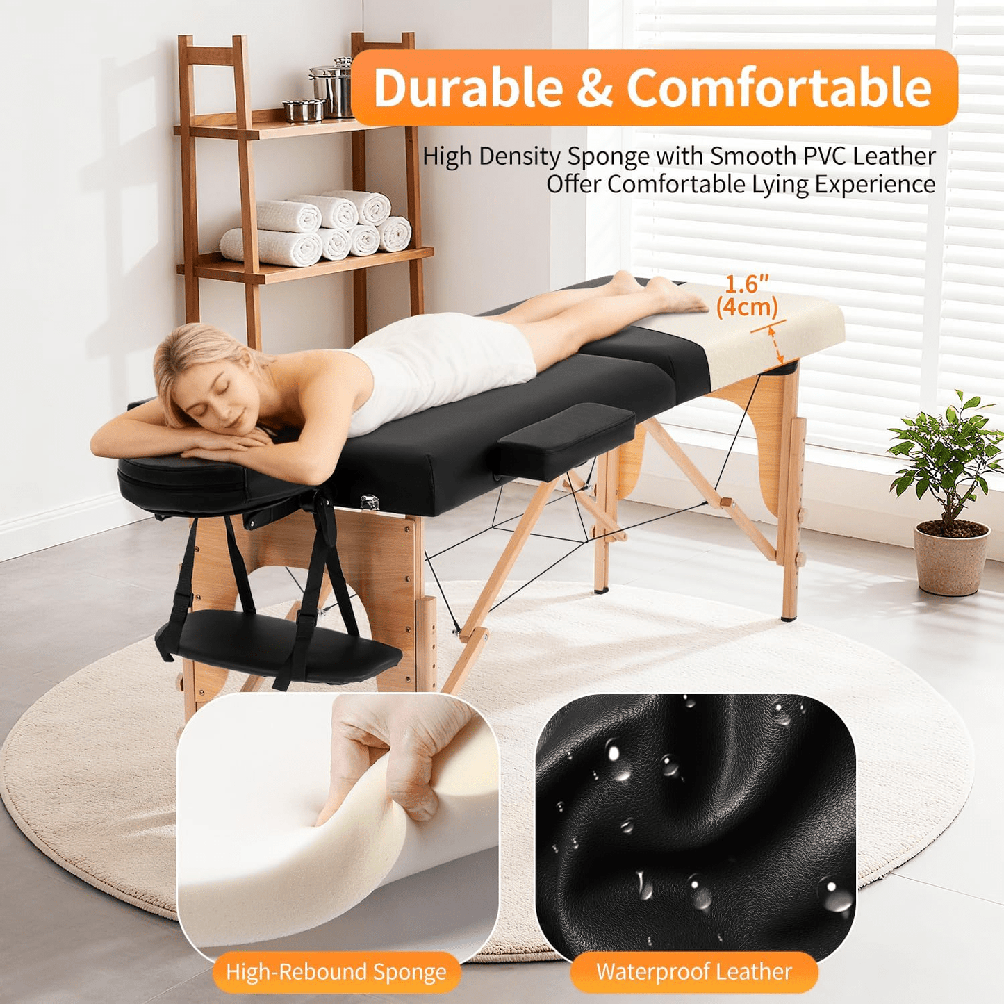 VelvetFold Portable Sensual Massage Sex Table - Vixen | Nova Network