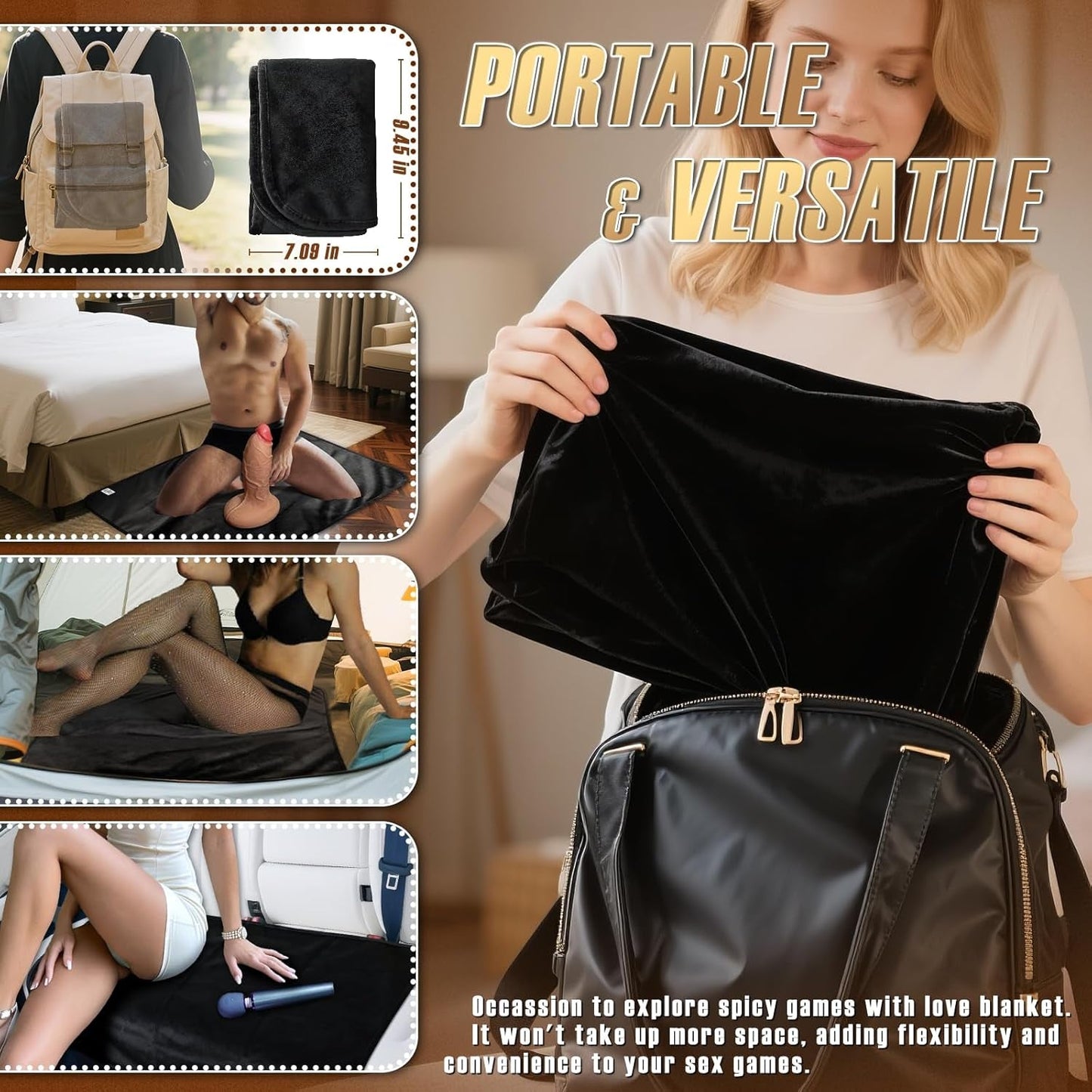 VelvetGuard Waterproof Sex Blanket - Vixen | Nova Network