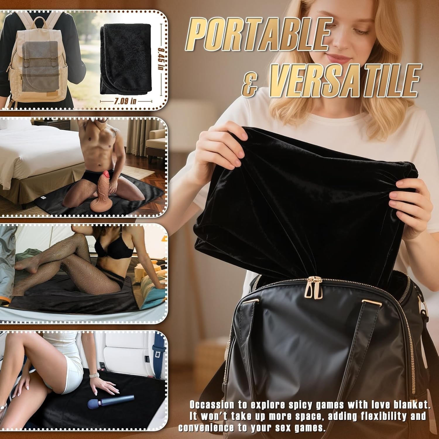 VelvetGuard Waterproof Sex Blanket - Vixen | Nova Network