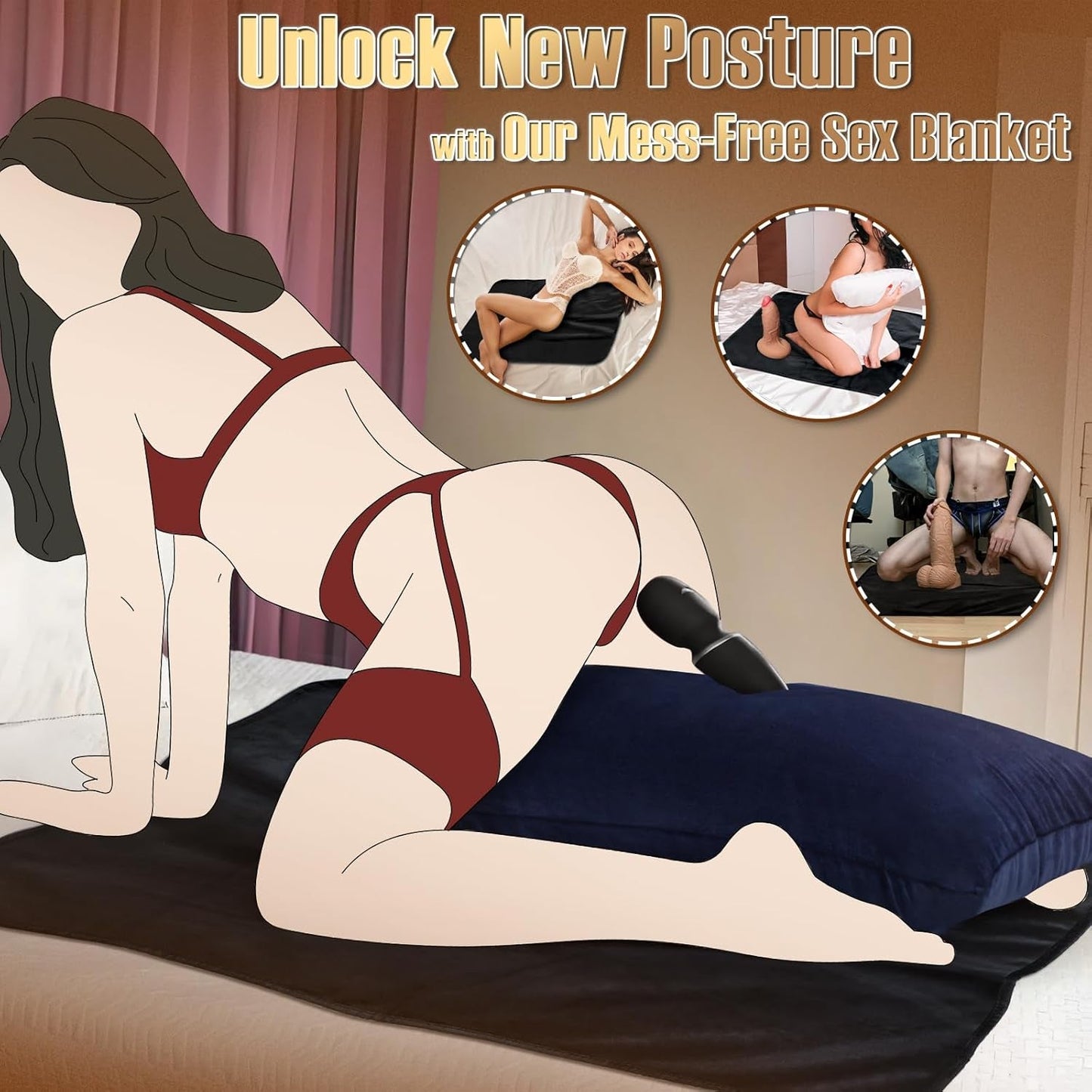 VelvetGuard Waterproof Sex Blanket - Vixen | Nova Network