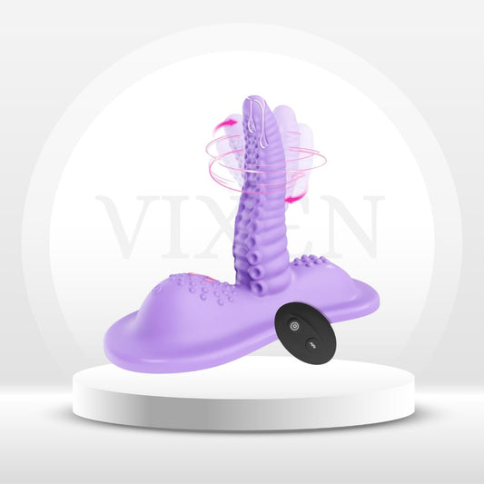 VelvetHydra Riding Dildo Vibrator - Vixen | Nova Network