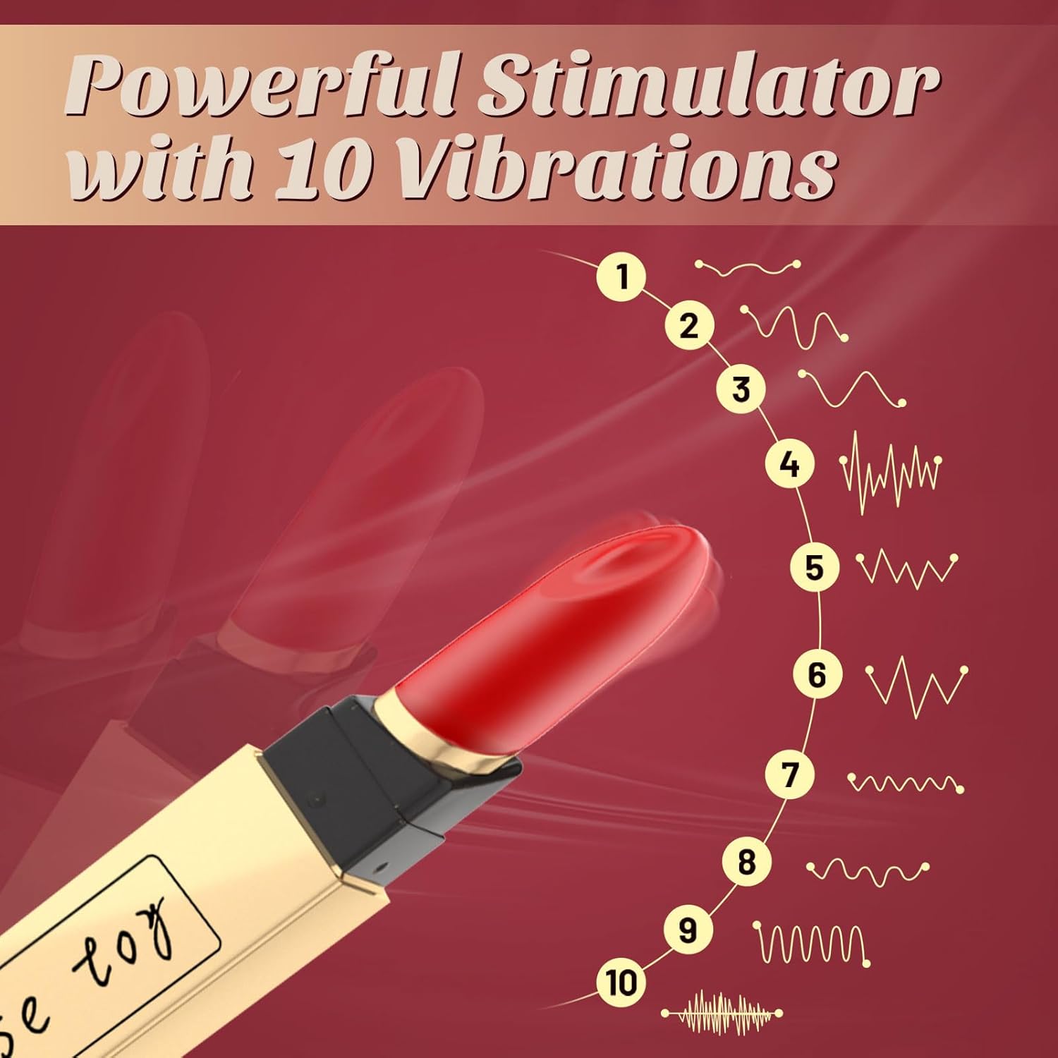 VelvetKiss 3 - in - 1 Lipstick Bullet Vibrator - Vixen | Nova Network