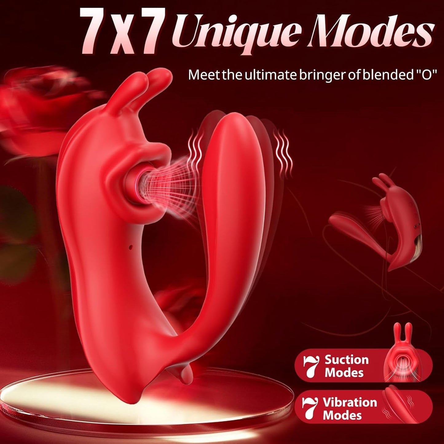 VelvetLink Wearable Couples Panty Vibrator with Suction - Vixen | Nova Network
