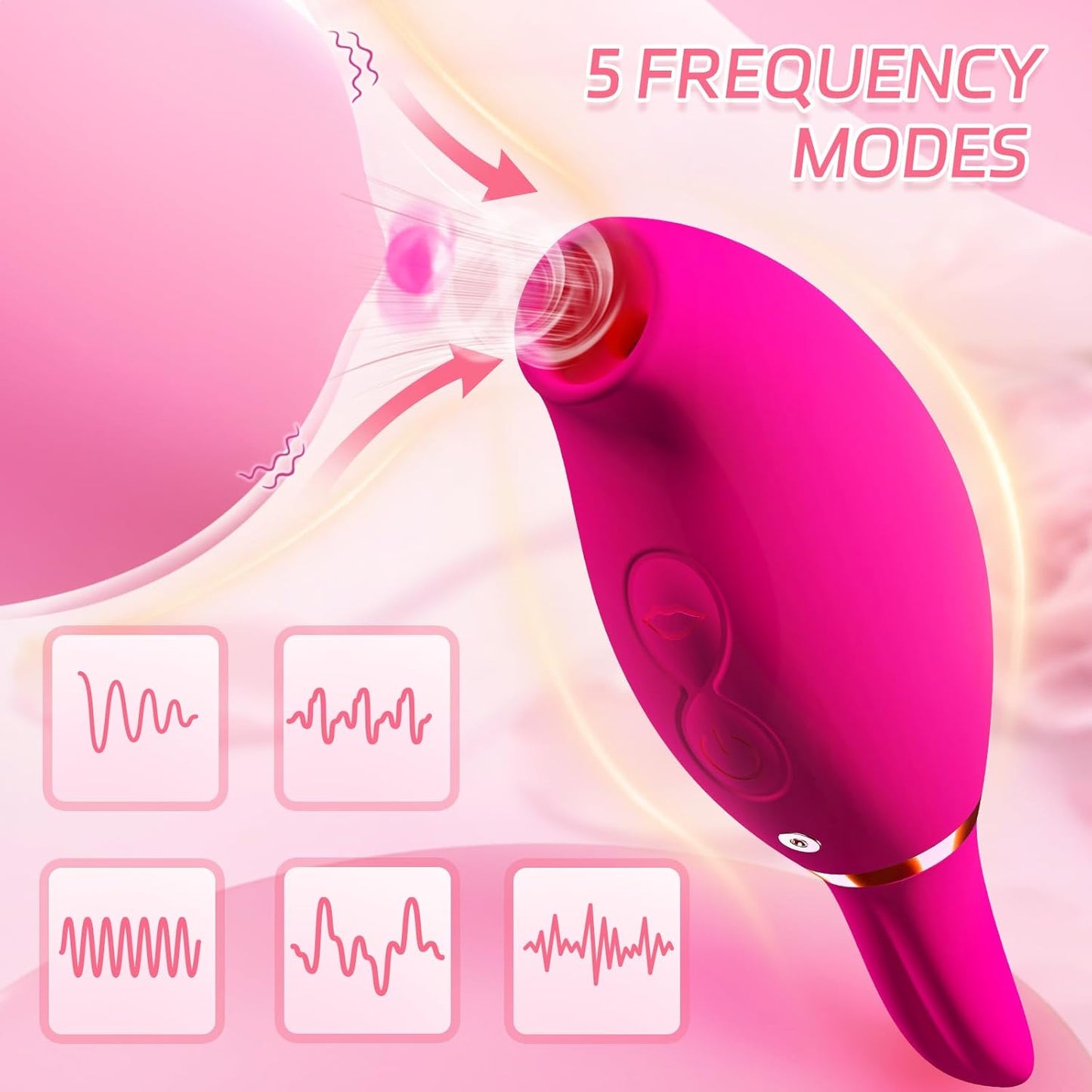 VelvetRush Dual - End Clit Suction & Nipple Vibrator - Vixen | Nova Network