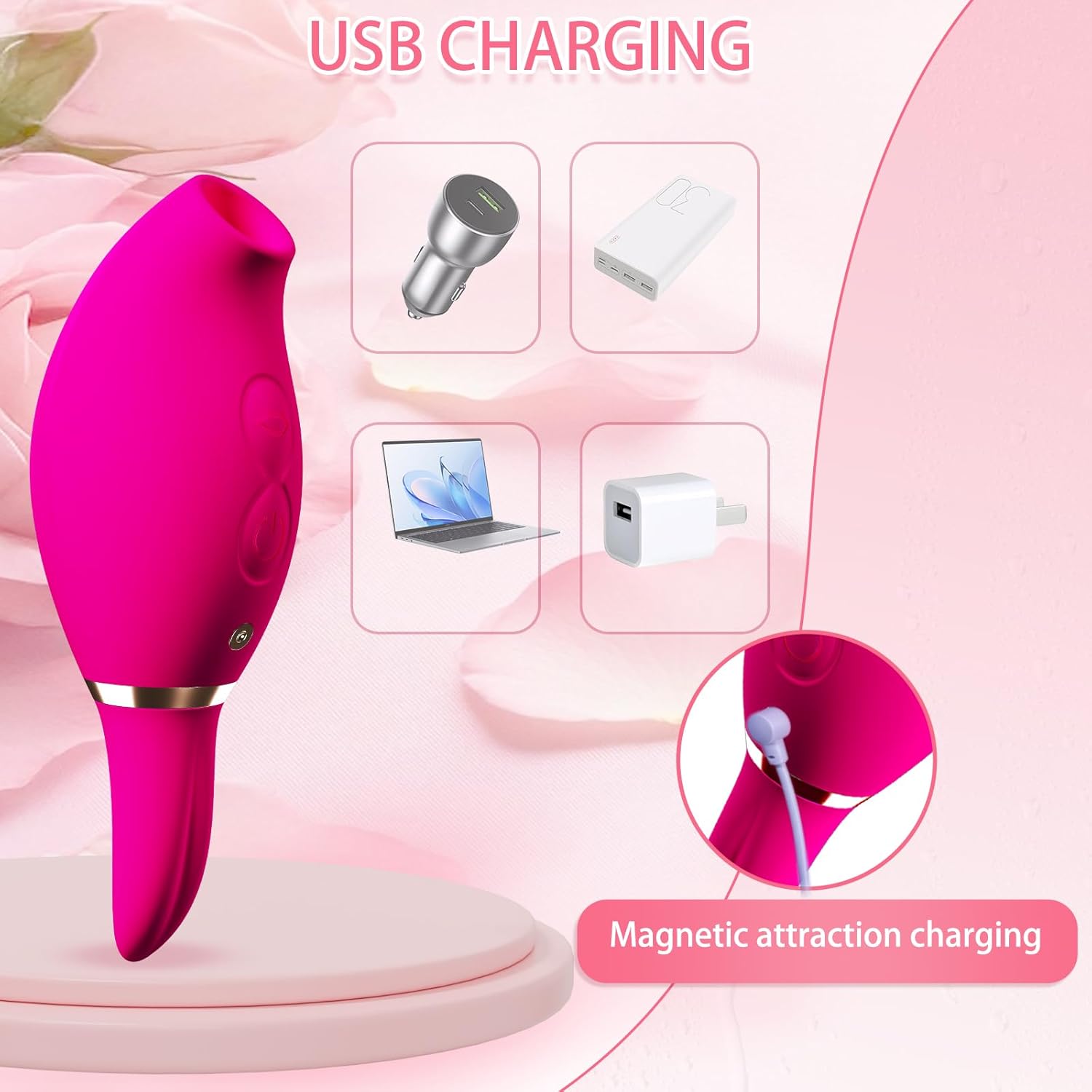 VelvetRush Dual - End Clit Suction & Nipple Vibrator - Vixen | Nova Network
