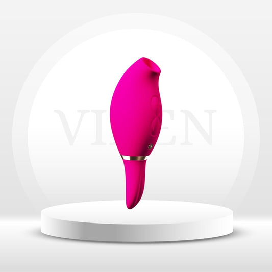 VelvetRush Dual - End Clit Suction & Nipple Vibrator - Vixen | Nova Network