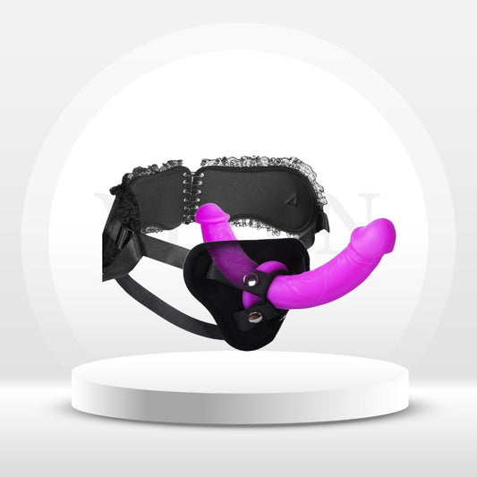 VelvetStrap Dual Dildo Harness Set - Vixen | Nova Network