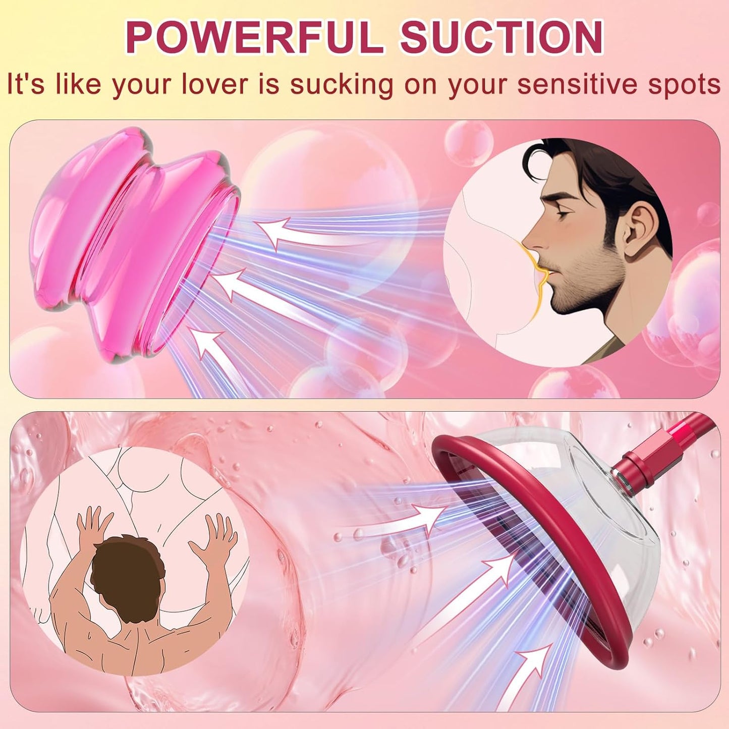 VelvetSuction 3 - in - 1 Manual Clit & Nipple Pump - Vixen | Nova Network