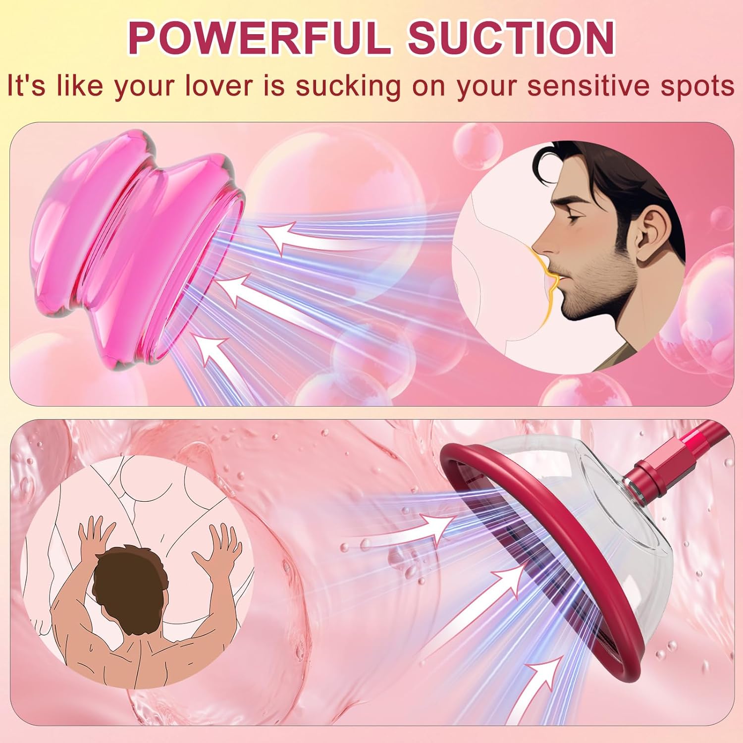 VelvetSuction 3 - in - 1 Manual Clit & Nipple Pump - Vixen | Nova Network