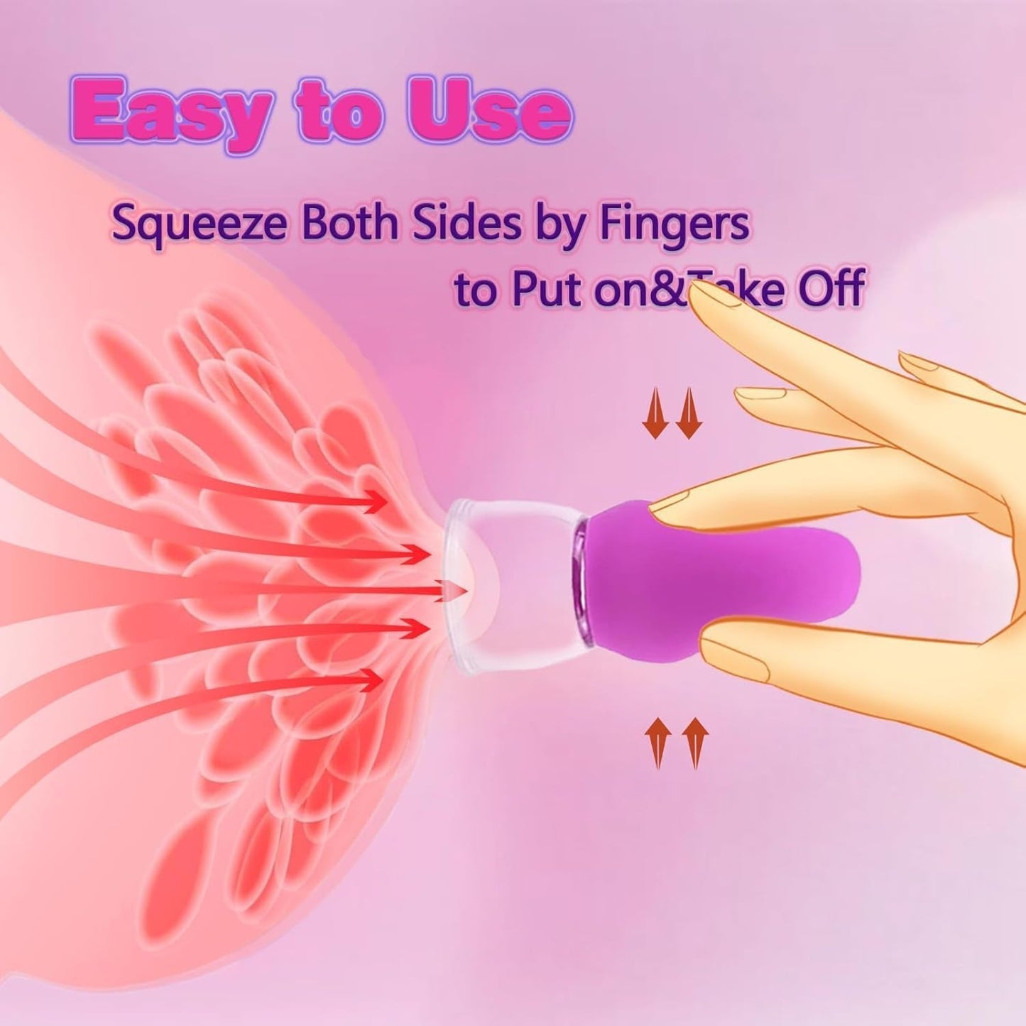 VelvetSuction Nipple Suckers – Manual Suction Nipple & Clit Stimulator - Vixen Adult Playroom
