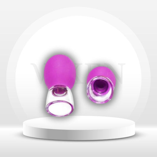 VelvetSuction Nipple Suckers – Manual Suction Nipple & Clit Stimulator - Vixen Adult Playroom