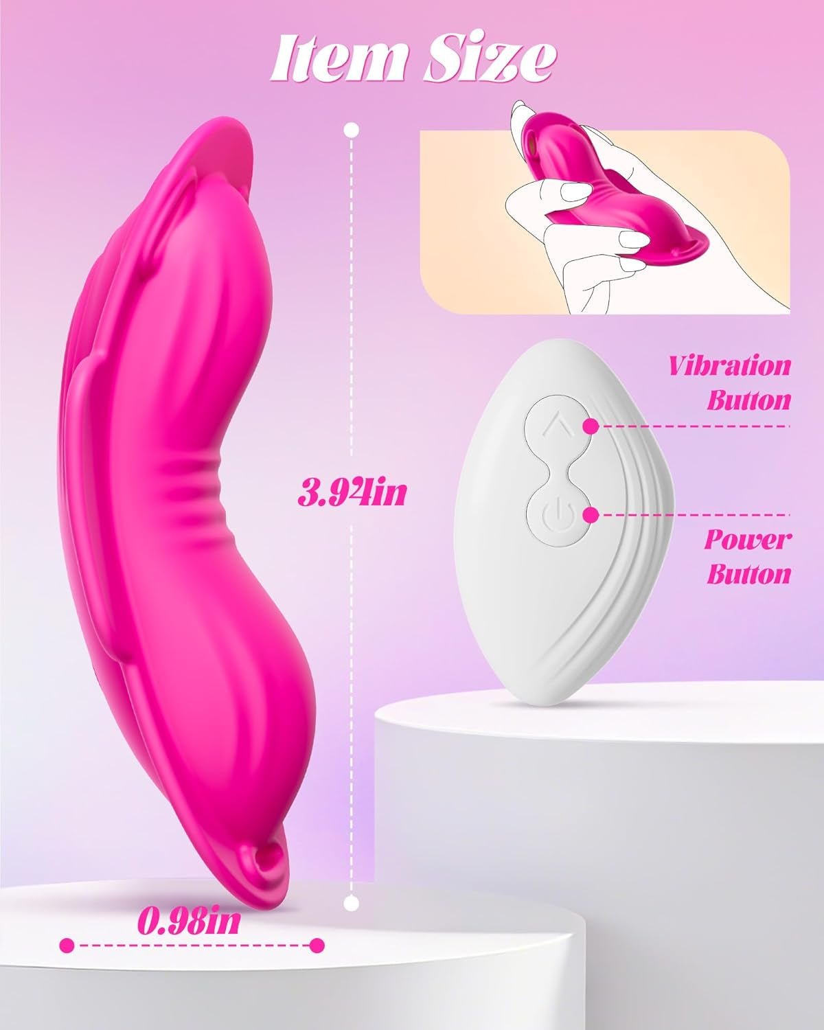 VelvetSync App/Remote Strap - On Panty Vibrator - Vixen | Nova Network