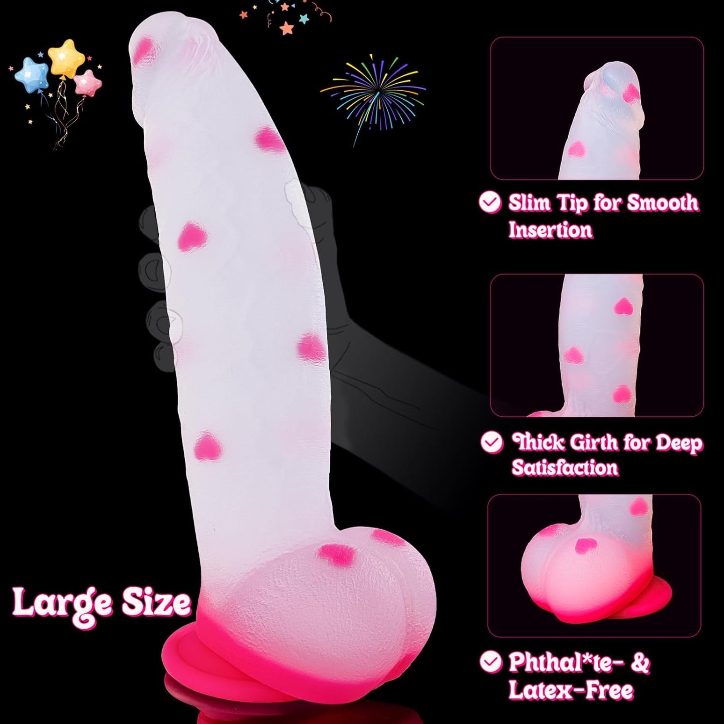 VelvetTitan 12" Liquid Silicone Dildo - Vixen | Nova Network