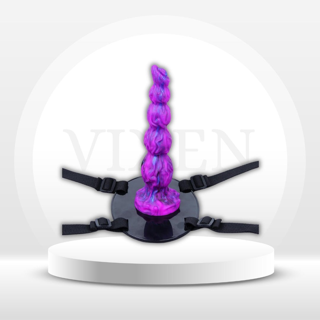 VelvetTwin XL Suction Cup Dildo Saddle - Vixen | Nova Network