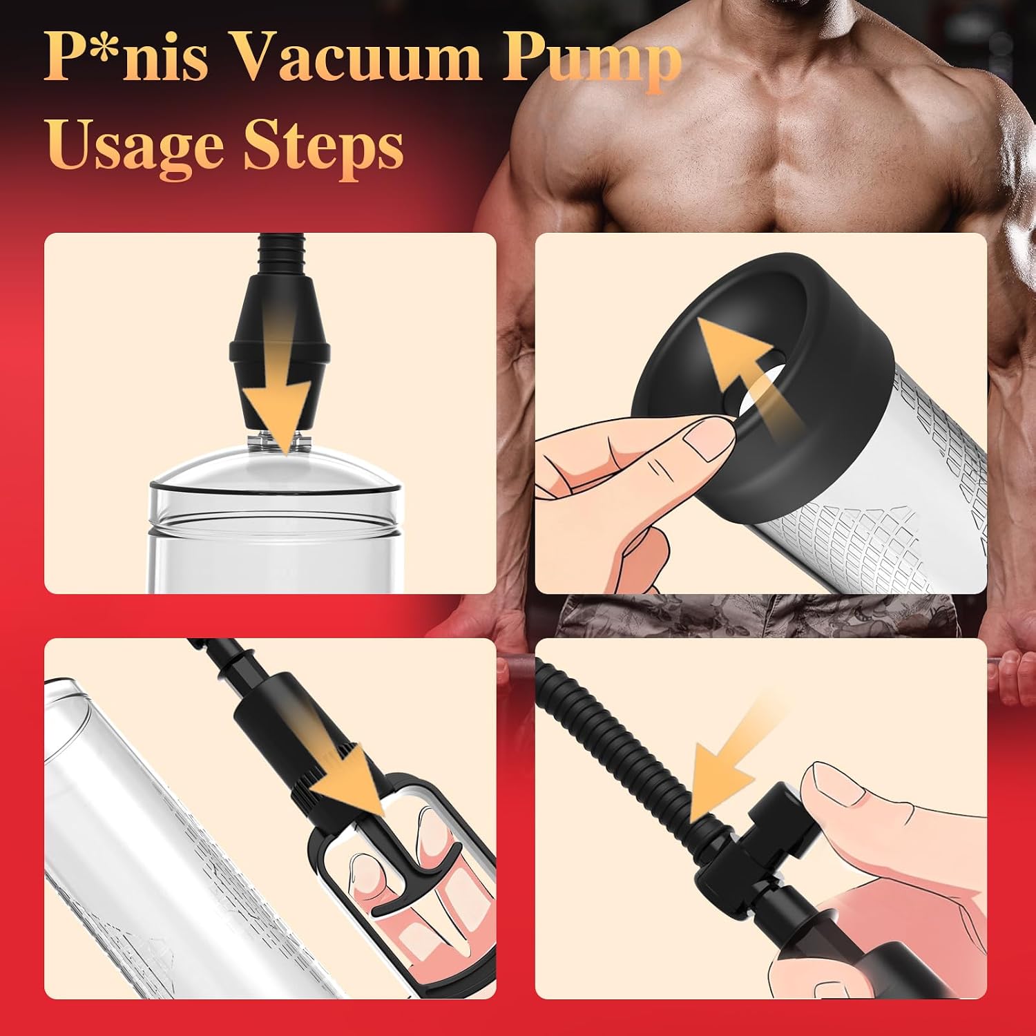 VelvetVac Couples Pump Set | Penis, Pussy & Nipple Cups - Vixen Adult Playroom