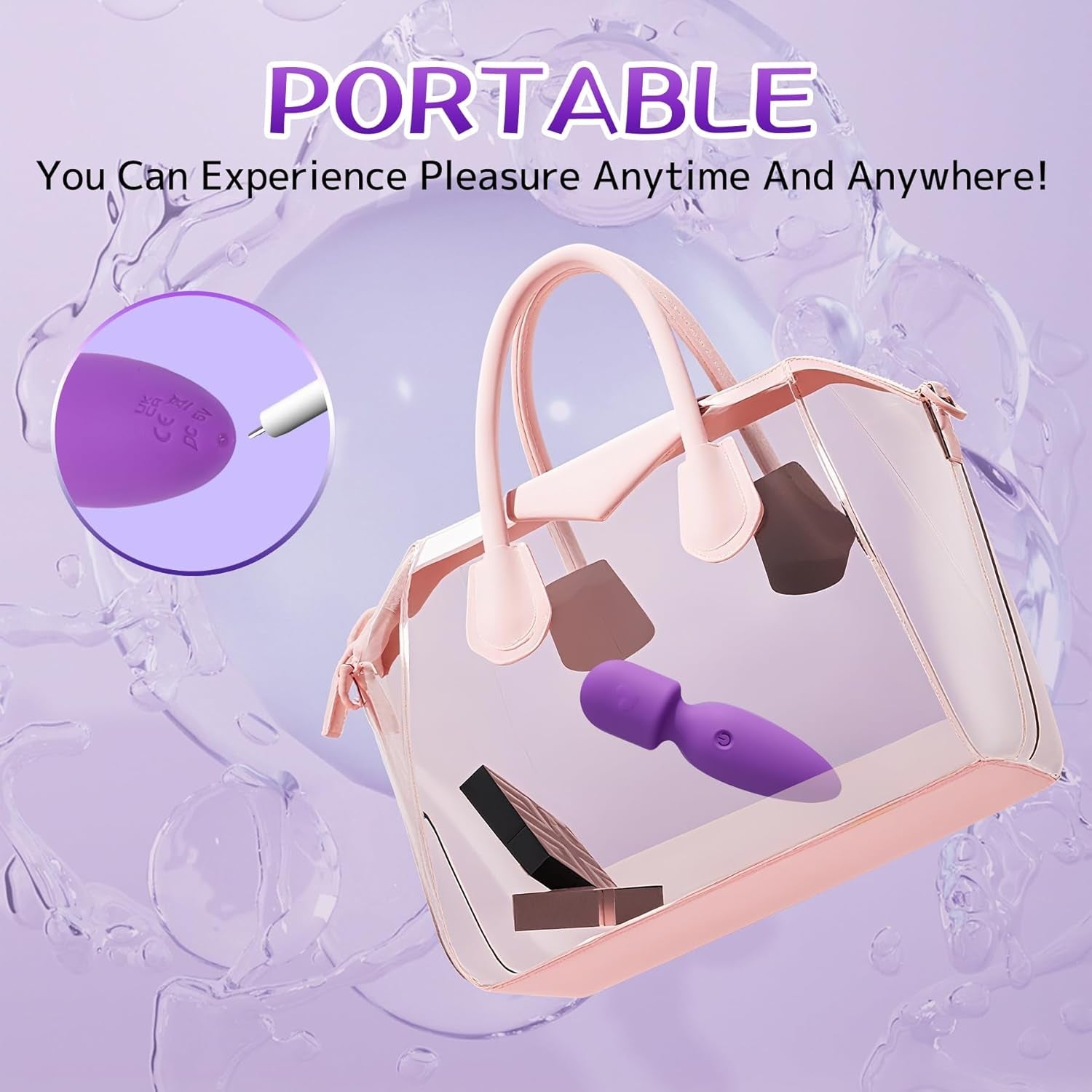 VelvetVibe Mini Bullet Vibrator Wand - Vixen | Nova Network