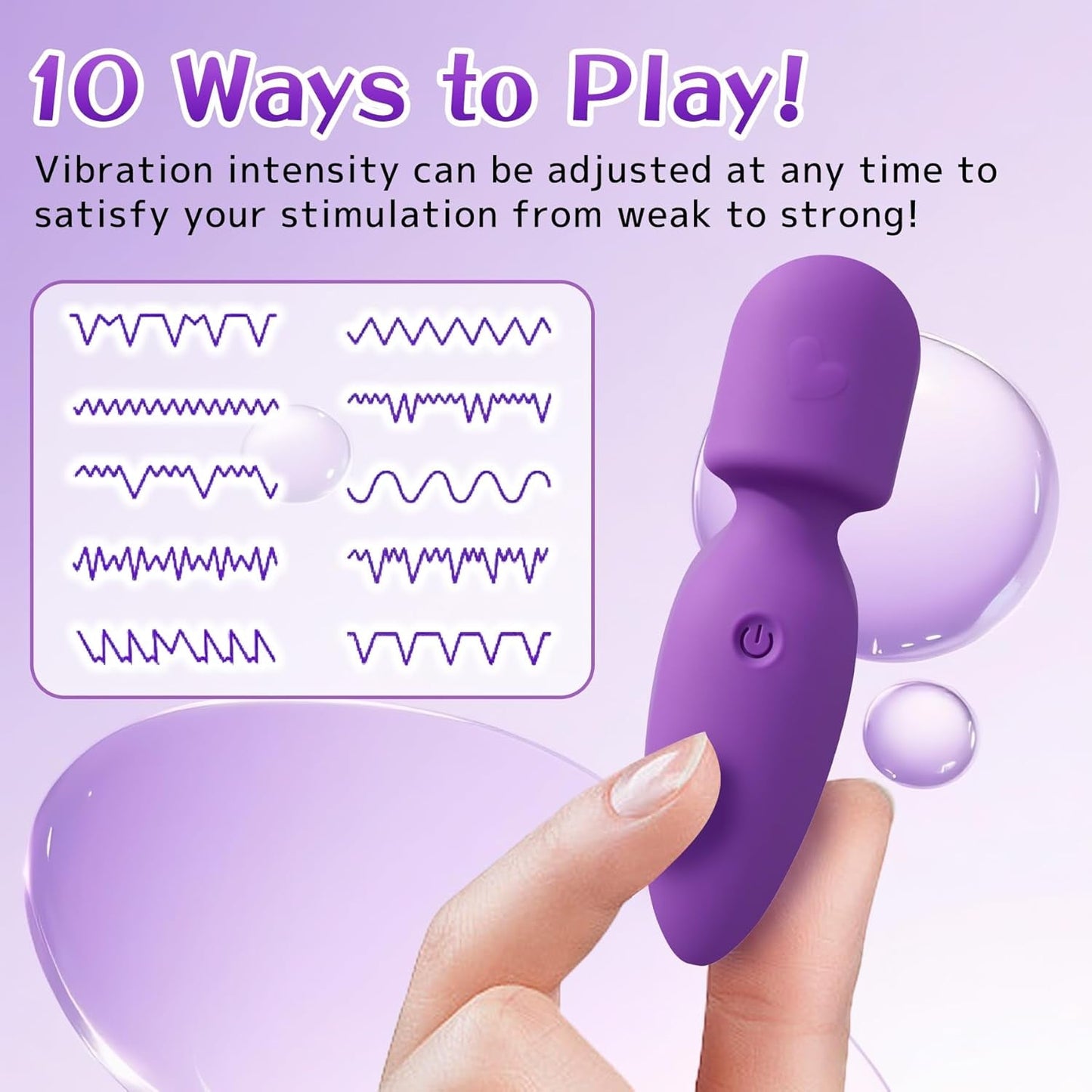 VelvetVibe Mini Bullet Vibrator Wand - Vixen | Nova Network