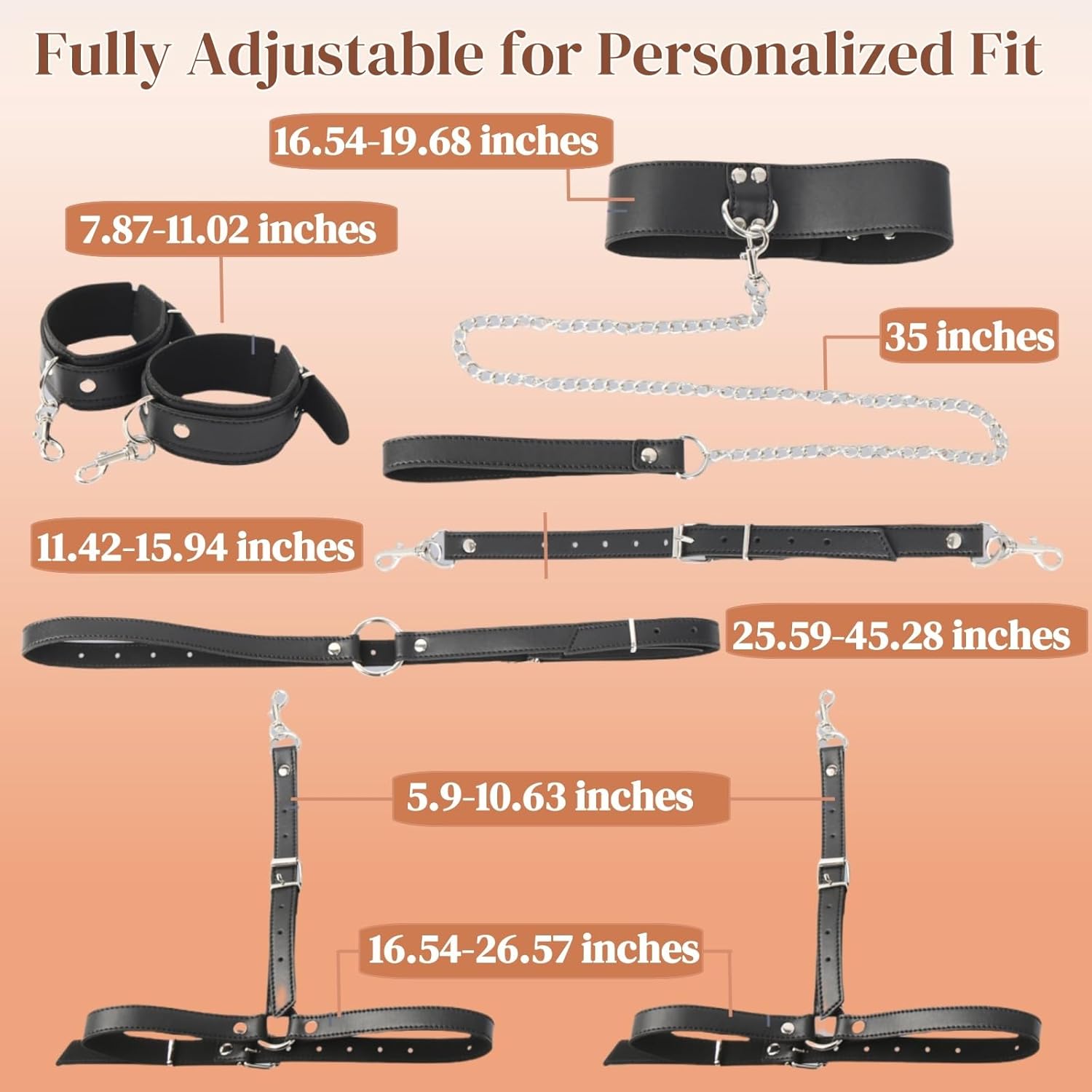 VelvetVice Wrist & Thigh BDSM Harness - Vixen | Nova Network