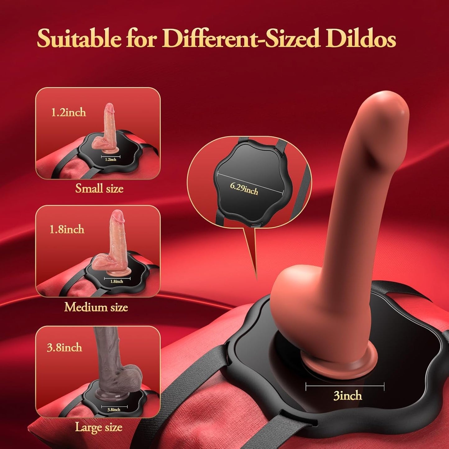 VersaLuxe Adjustable Suction Cup Dildo Mount - Vixen | Nova Network