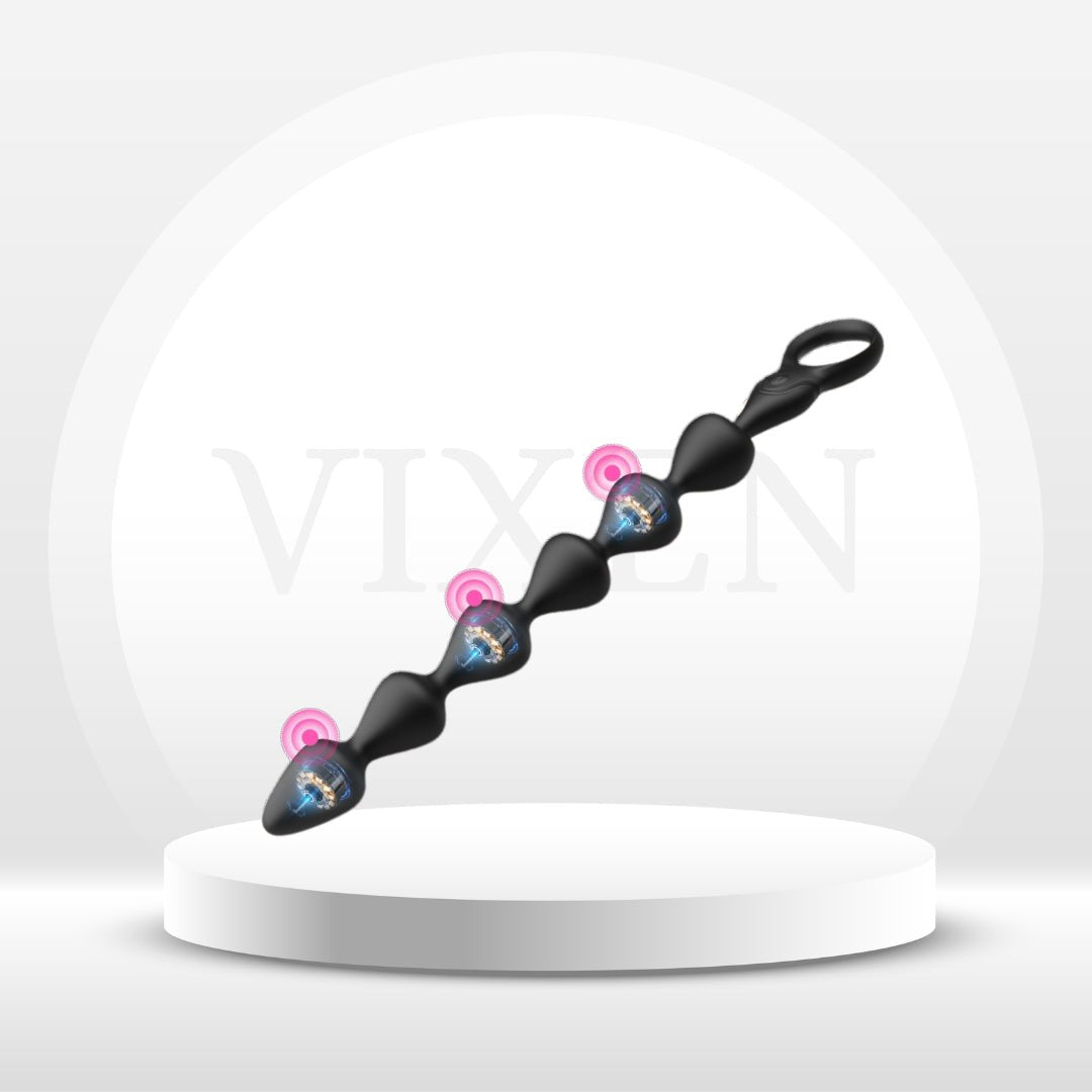 VibeBeads 14.4" Prostate Massager & Anal Beads - Vixen | Nova Network