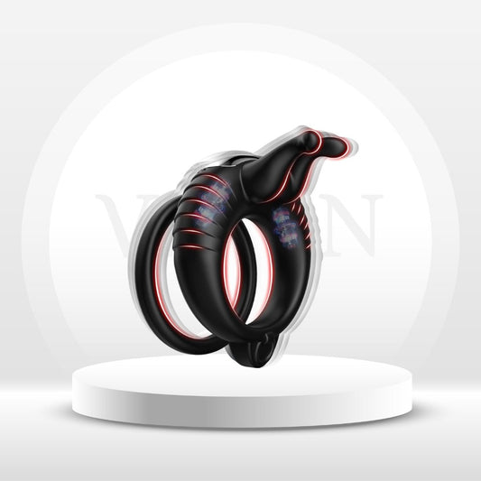 VibeDuo Remote Vibrating Cock Ring - Vixen | Nova Network