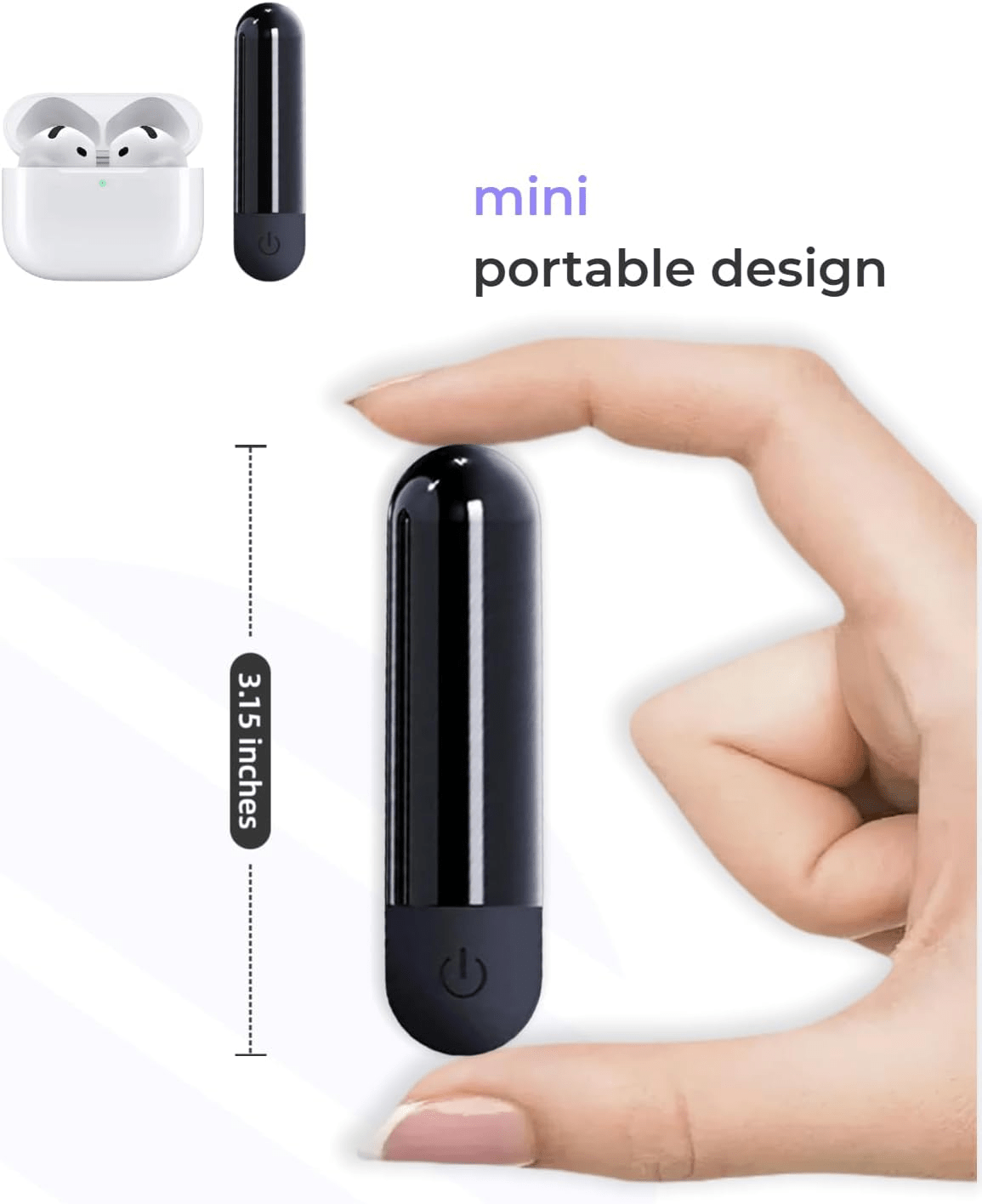 VibeEase Mini Bullet Vibrator for Clit & Nipple Stimulation - Vixen | Nova Network